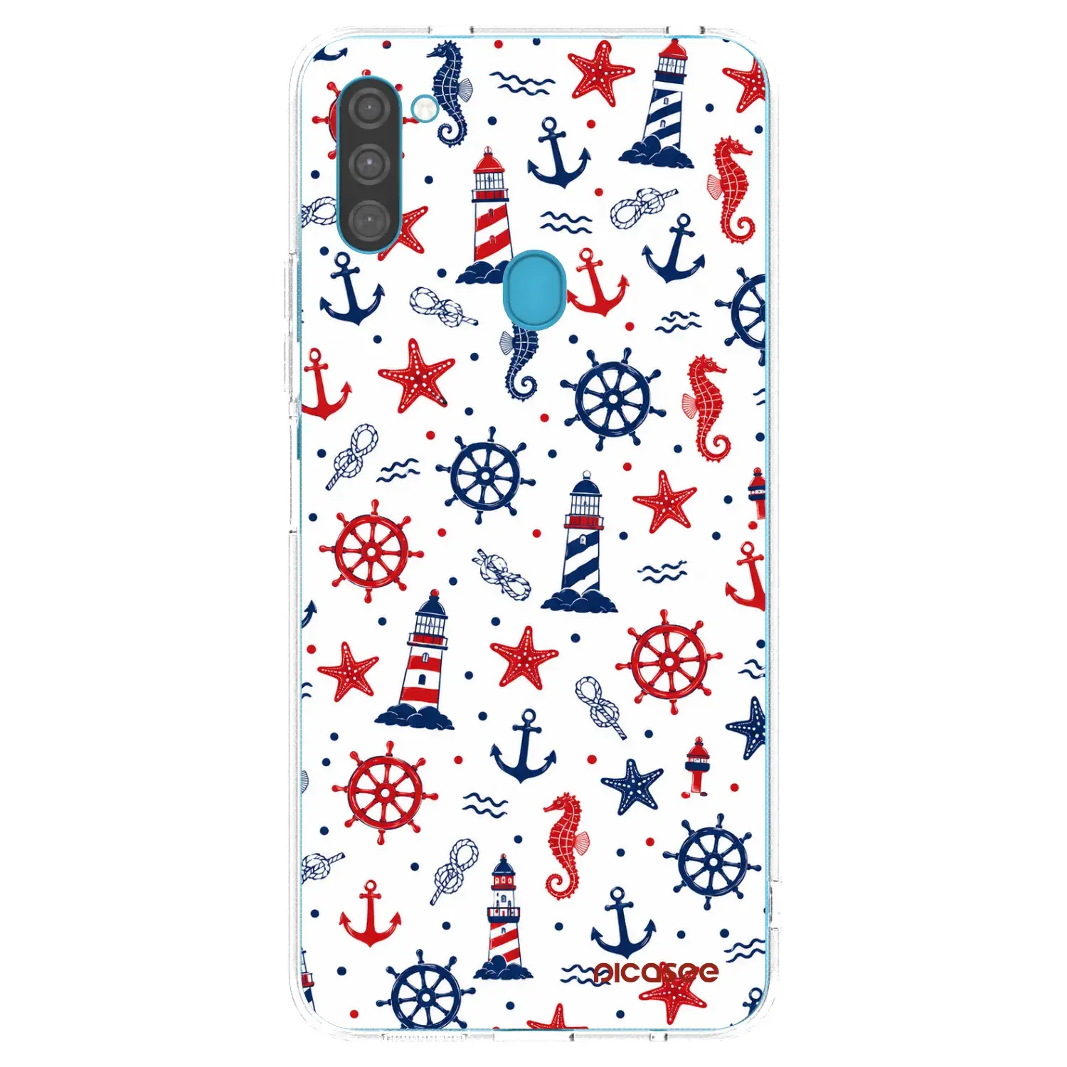 Silikonový průhledný obal pro Samsung Galaxy M11 - Sailor Vibes