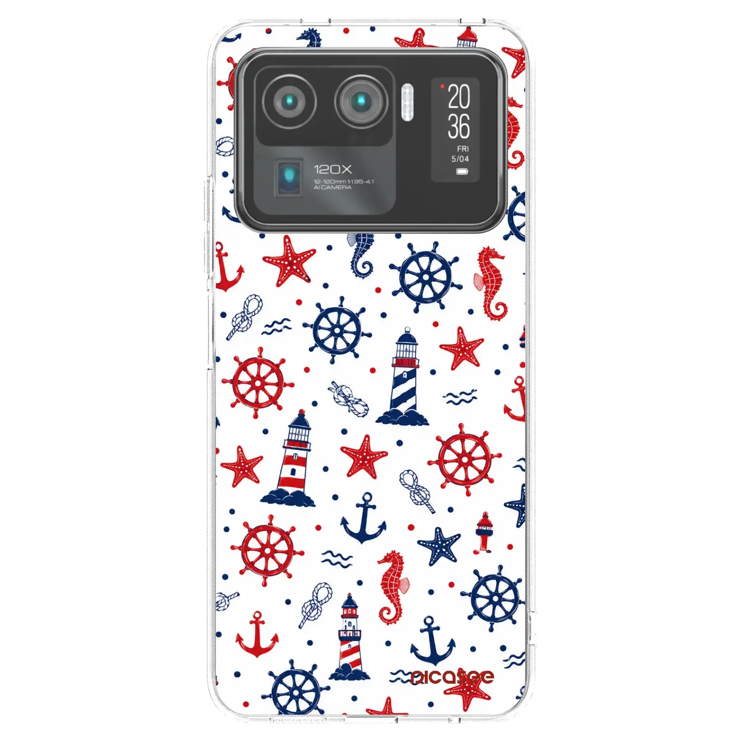 Silikonový průhledný obal pro Xiaomi Mi 11 Ultra - Sailor Vibes