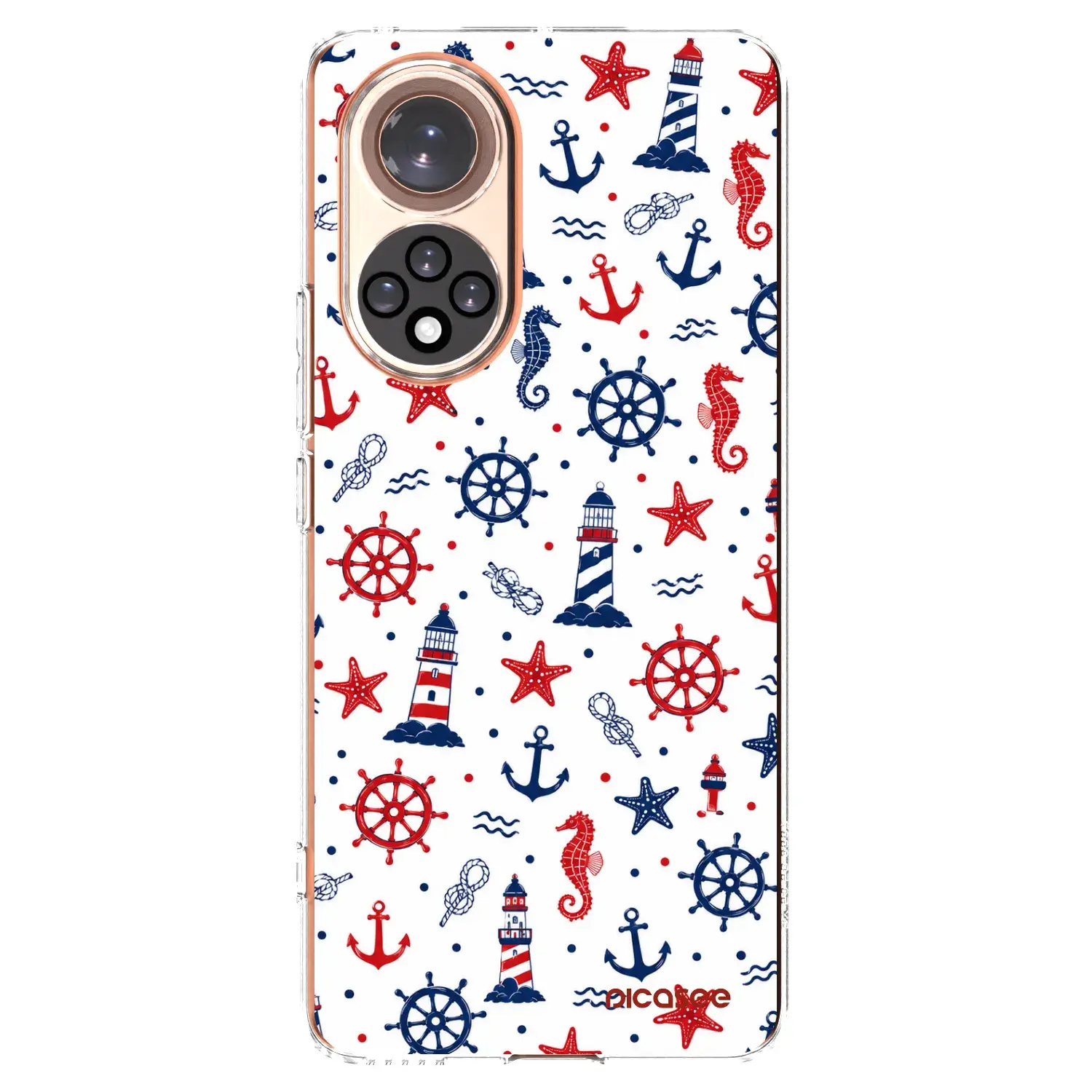Silikonový průhledný obal pro Huawei Nova 9 - Sailor Vibes