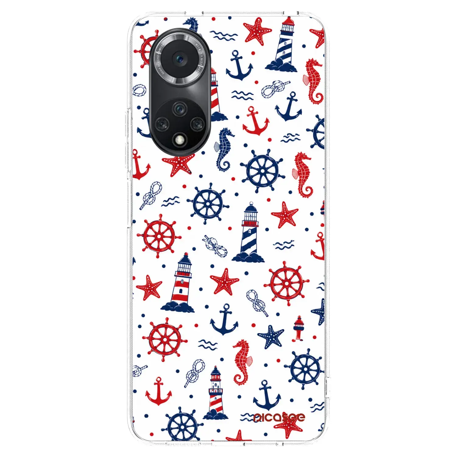 Silikonový průhledný obal pro Huawei Nova 9 SE - Sailor Vibes