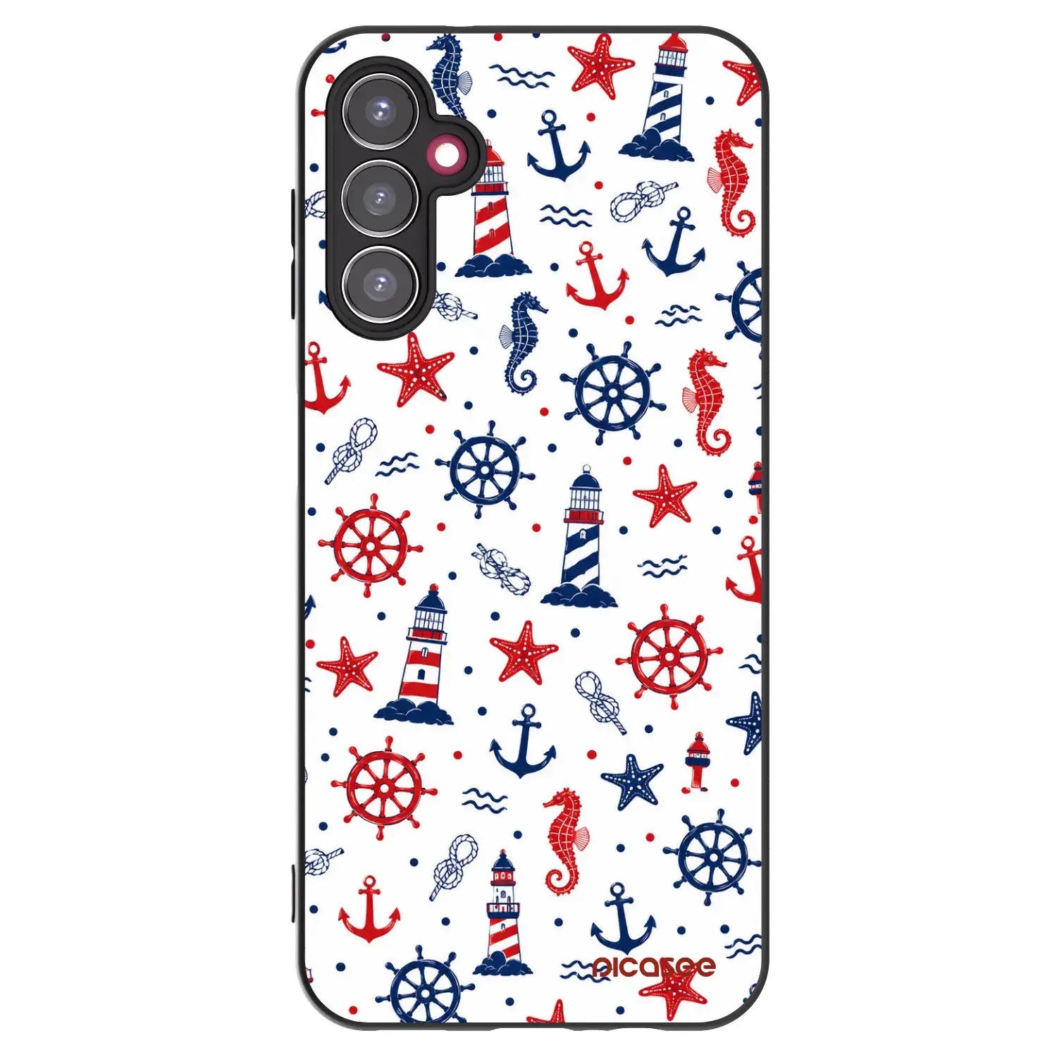 Silikonový černý obal pro Samsung Galaxy A14 5G A146P - Sailor Vibes