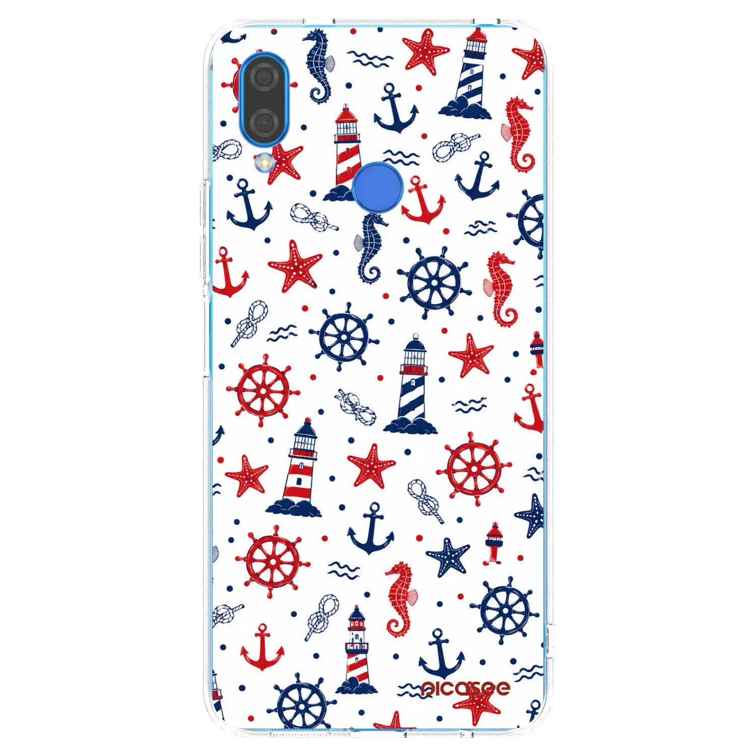 Silikonový průhledný obal pro Huawei Nova 3 - Sailor Vibes