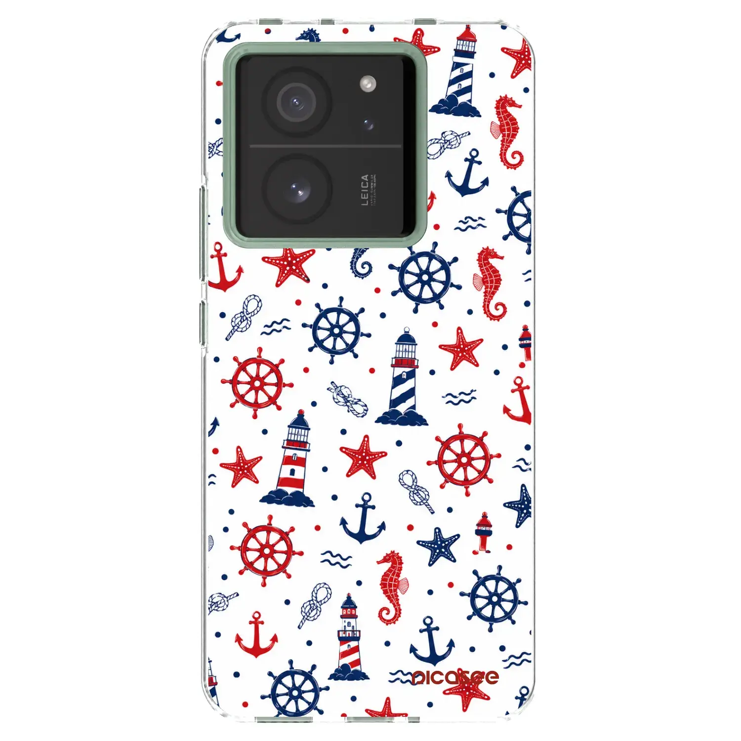 Silikonový průhledný obal pro Xiaomi 13T - Sailor Vibes