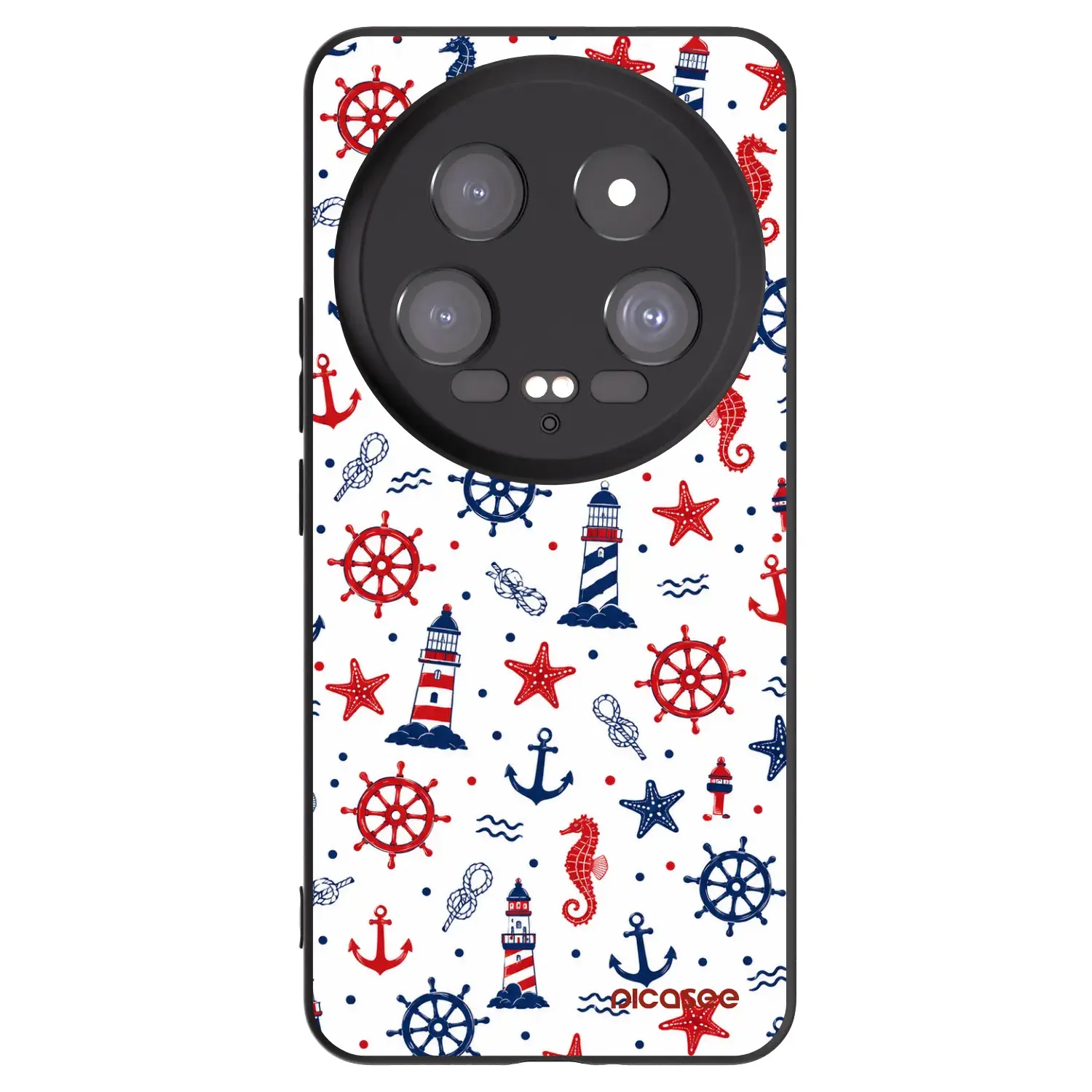 Silikonový černý obal pro Xiaomi 14 Ultra - Sailor Vibes