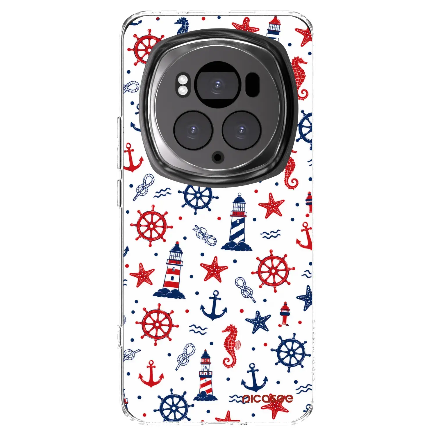 Silikonový průhledný obal pro Honor Magic6 Pro - Sailor Vibes