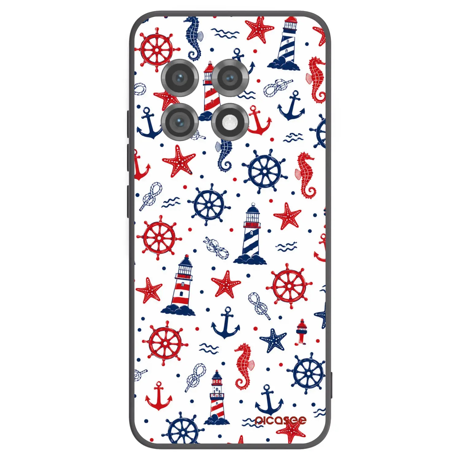 Silikonový černý obal pro OnePlus 11 5G - Sailor Vibes