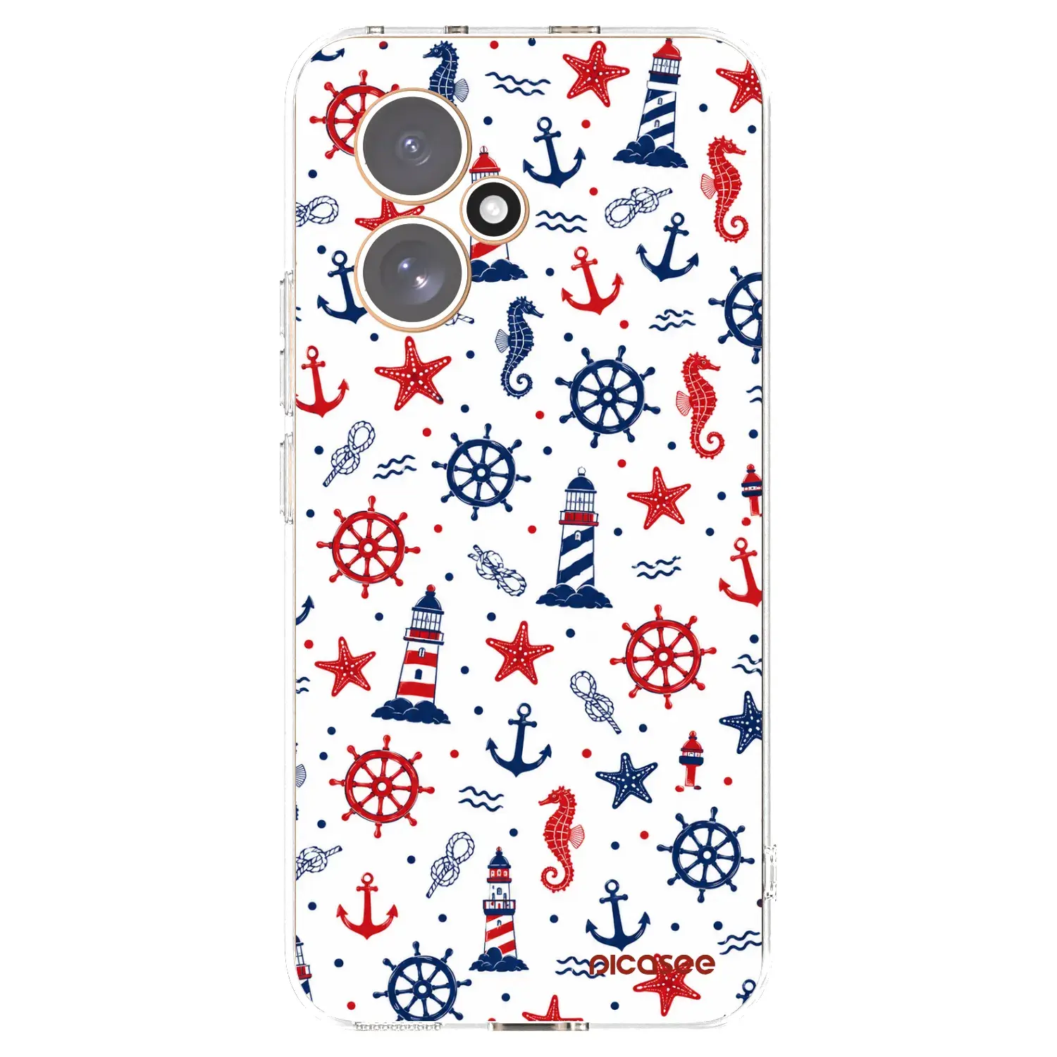 Silikonový průhledný obal pro Honor 400 5G - Sailor Vibes
