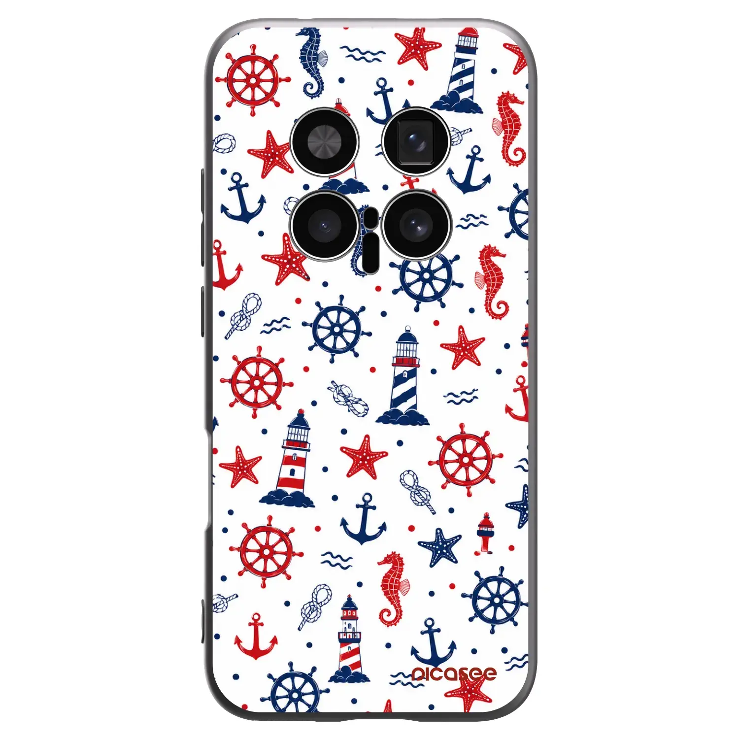 Silikonový černý obal pro Honor Magic8 Pro 5G - Sailor Vibes