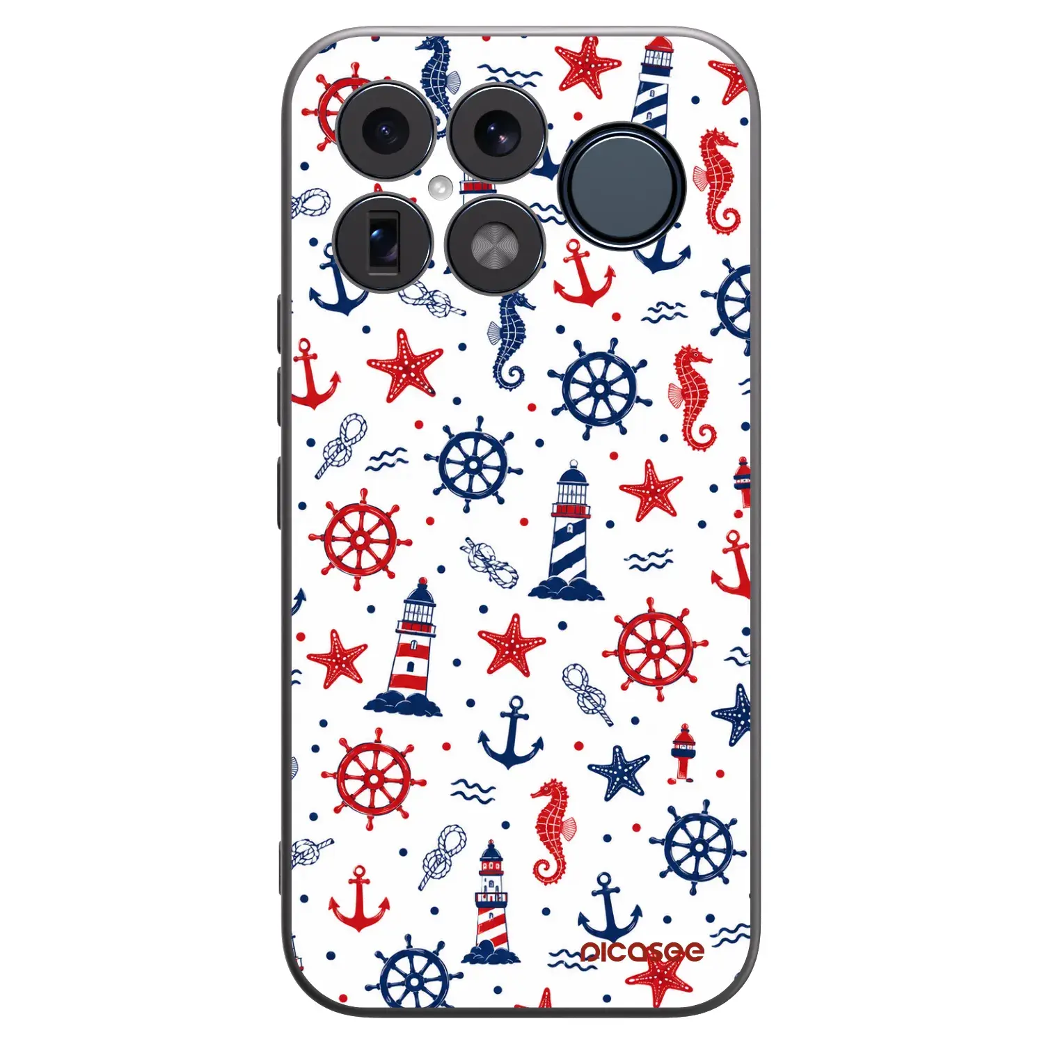 Silikonový černý obal pro Xiaomi Poco F8 Ultra - Sailor Vibes