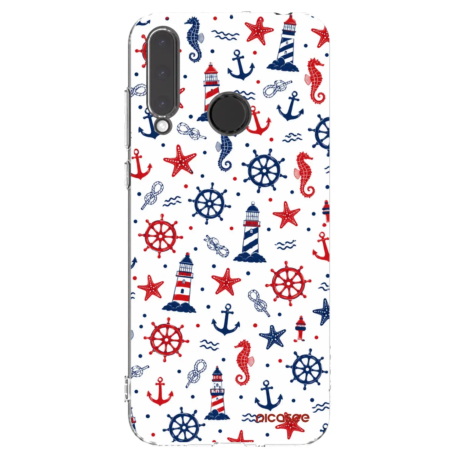 Silikonový průhledný obal pro Honor 20 Lite - Sailor Vibes