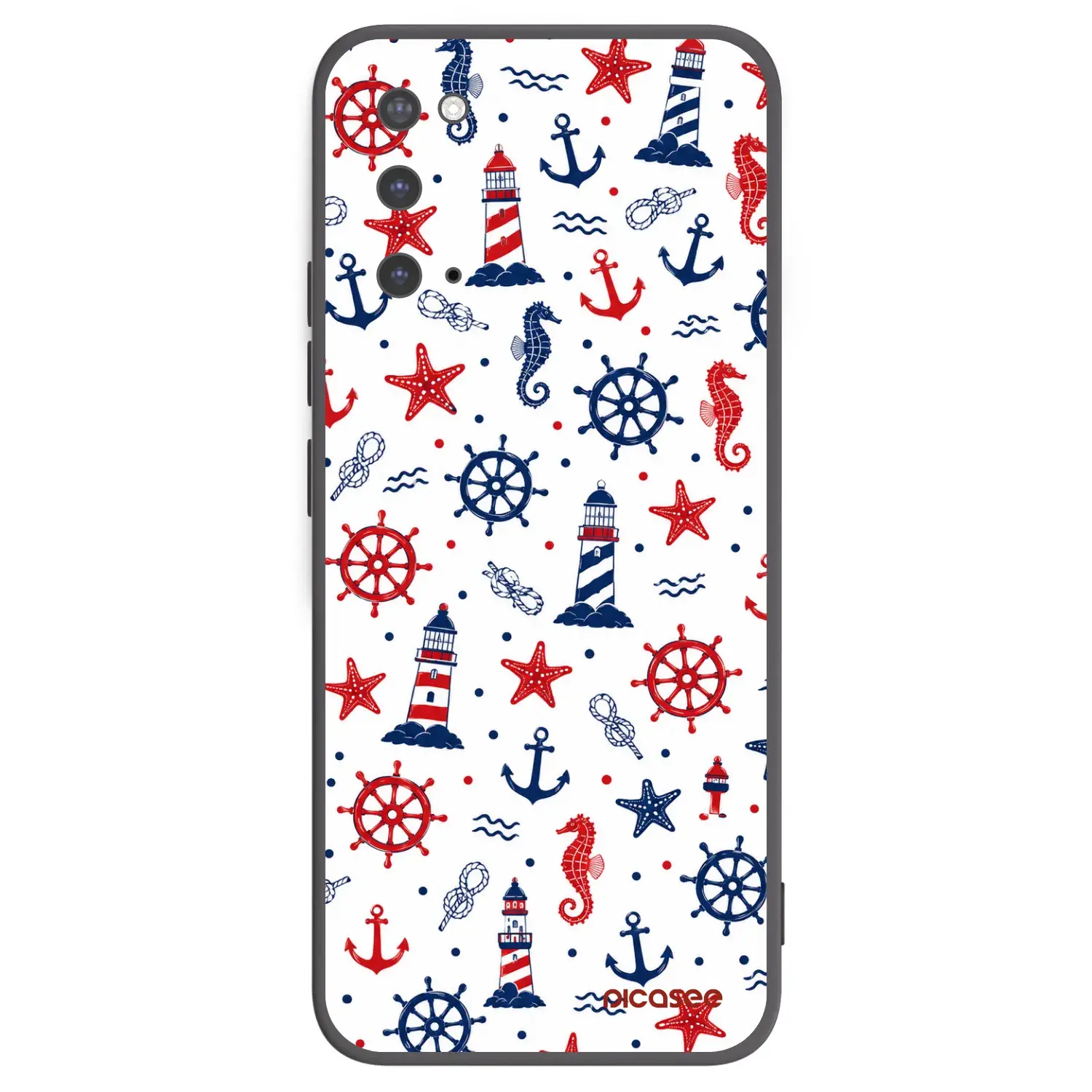 Silikonový černý obal pro Samsung Galaxy S20 G980F - Sailor Vibes