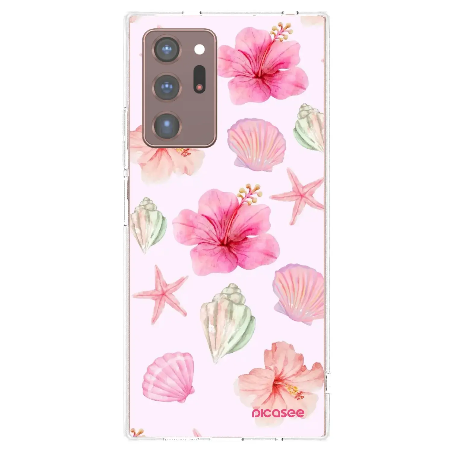 Silikonový průhledný obal pro Samsung Galaxy Note 20 Ultra - Blush Lagoon