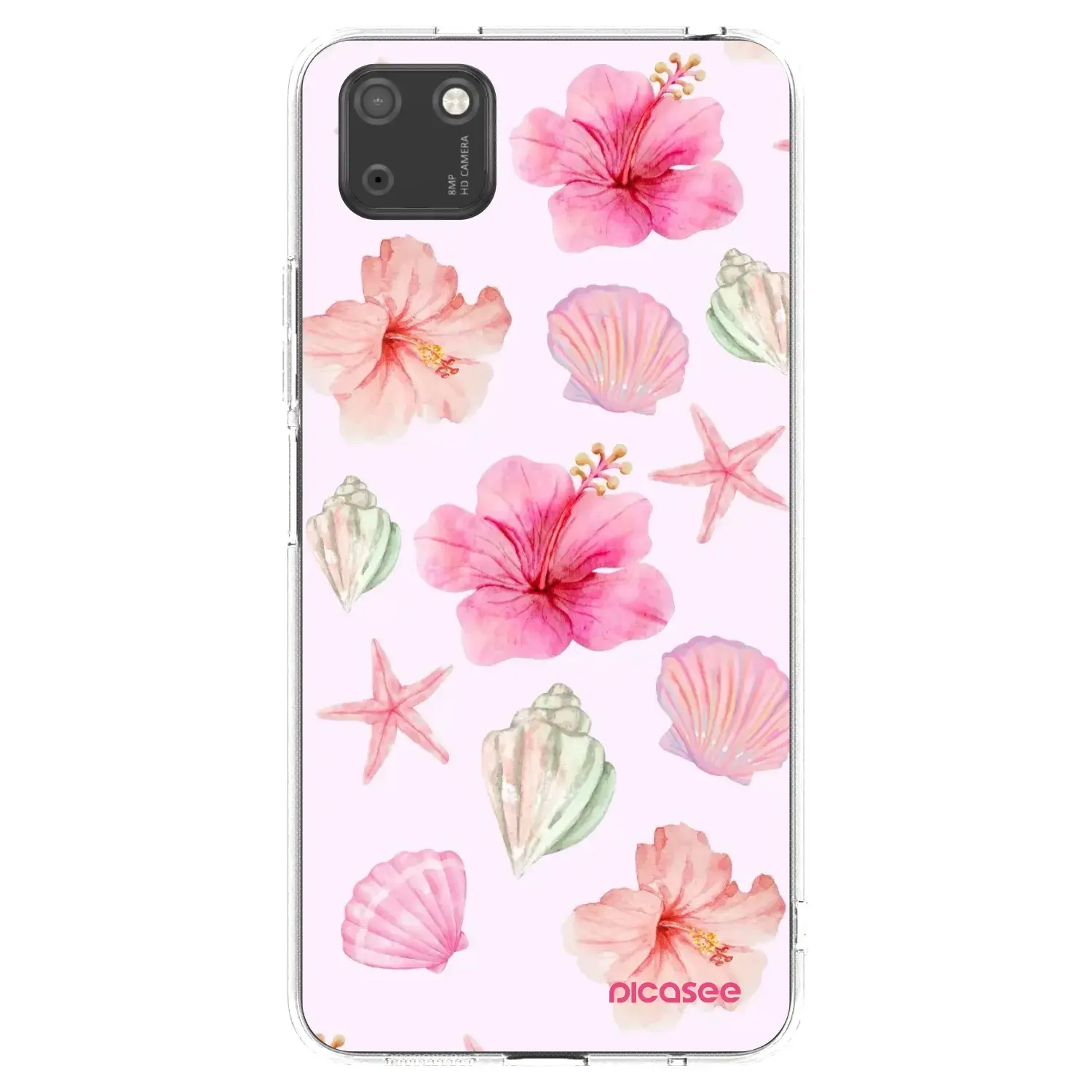 Silikonový průhledný obal pro Huawei Y5P - Blush Lagoon