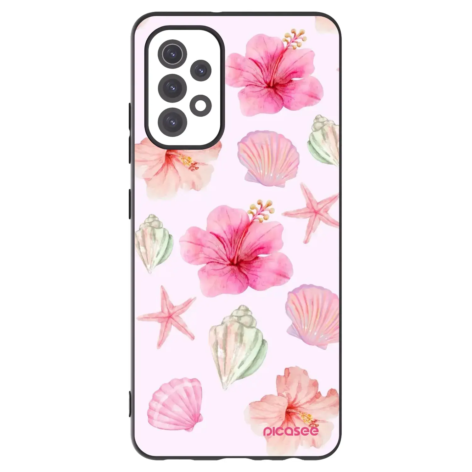 Silikonový černý obal pro Samsung Galaxy A32 5G A326B - Blush Lagoon