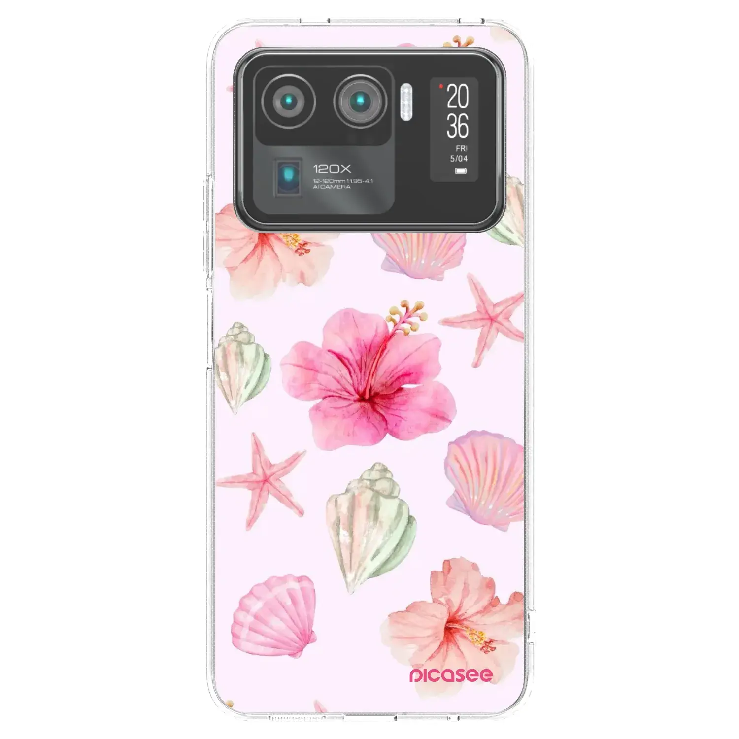 Silikonový průhledný obal pro Xiaomi Mi 11 Ultra - Blush Lagoon