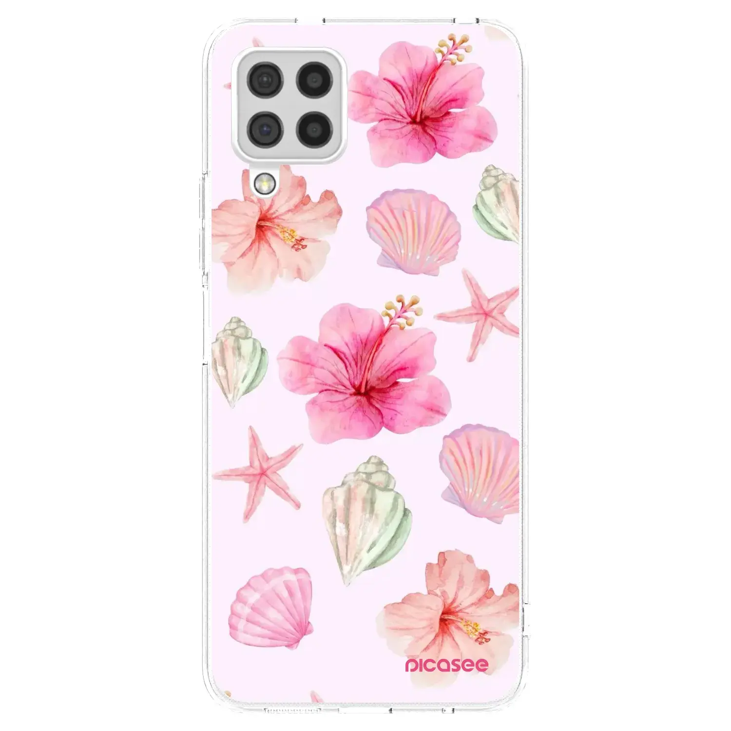Silikonový průhledný obal pro Samsung Galaxy A22 A225F 4G - Blush Lagoon