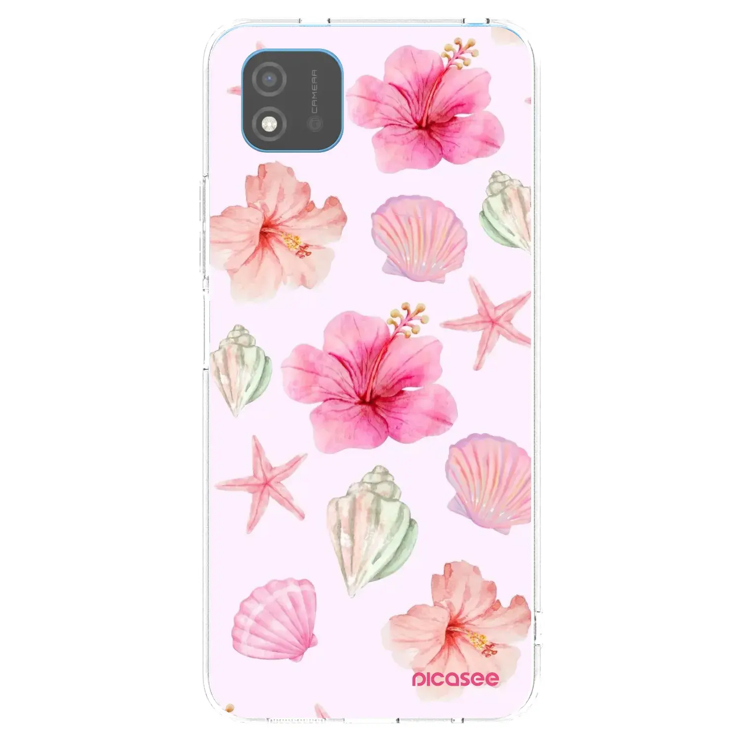 Silikonový průhledný obal pro Realme C11 (2021) - Blush Lagoon