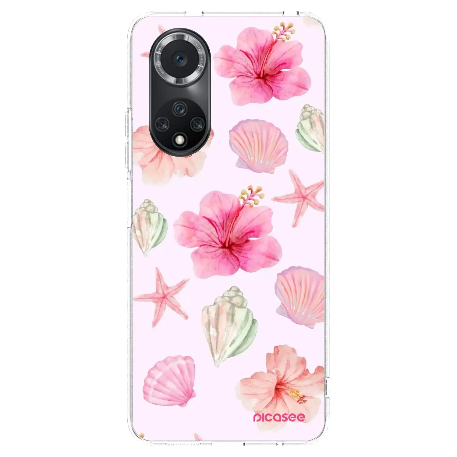 Silikonový průhledný obal pro Huawei Nova 9 SE - Blush Lagoon