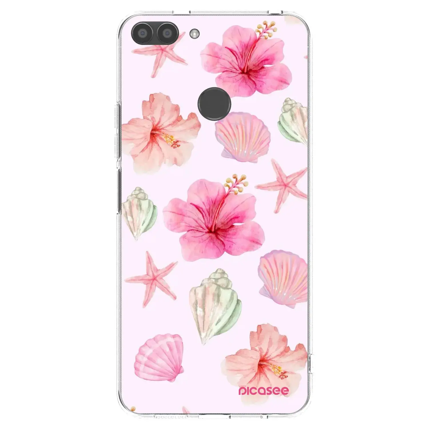 Silikonový průhledný obal pro Huawei P Smart - Blush Lagoon