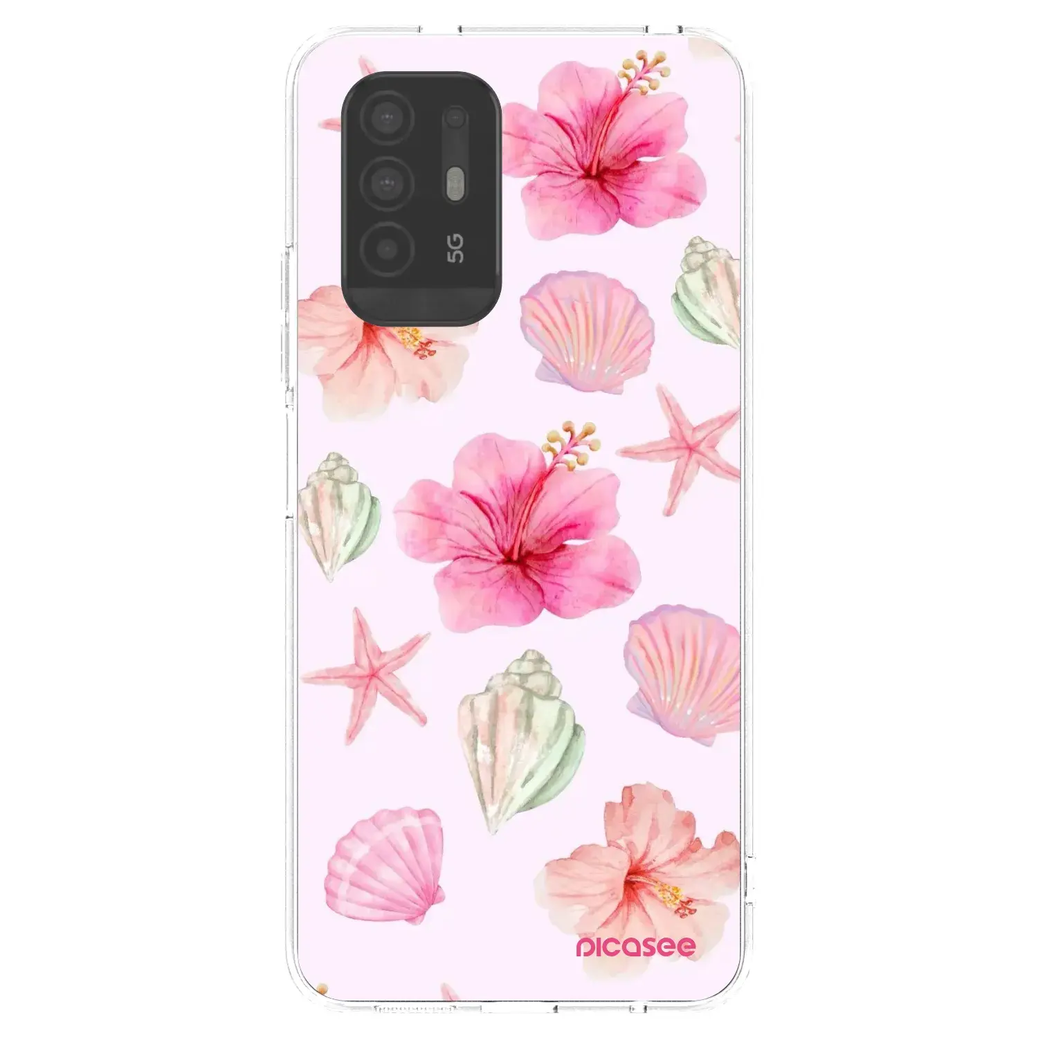 Silikonový průhledný obal pro OPPO A94 5G - Blush Lagoon