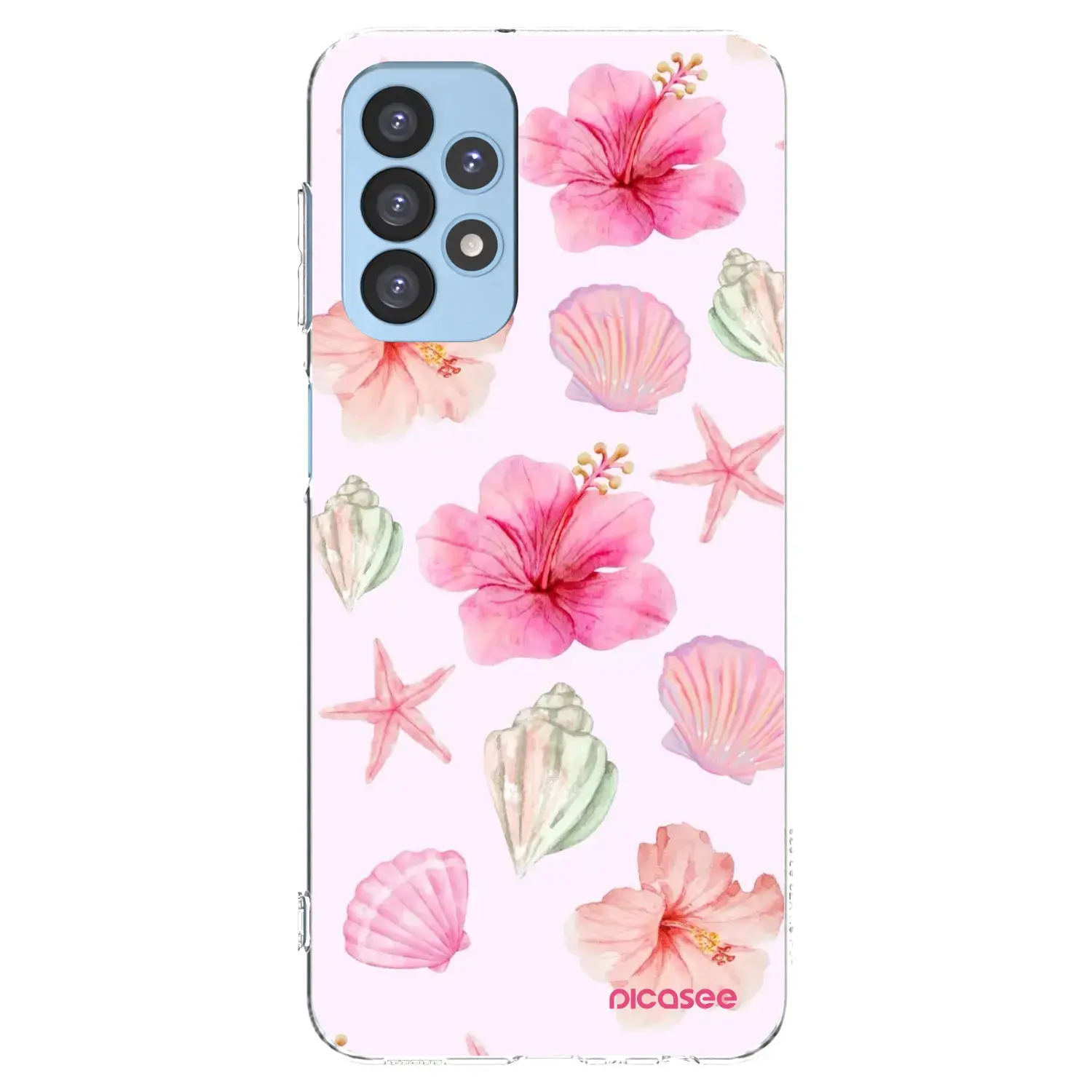 Silikonový průhledný obal pro Samsung Galaxy A23 A235F 4G - Blush Lagoon