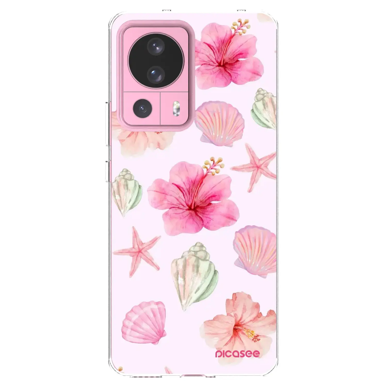 Silikonový průhledný obal pro Xiaomi 13 Lite - Blush Lagoon
