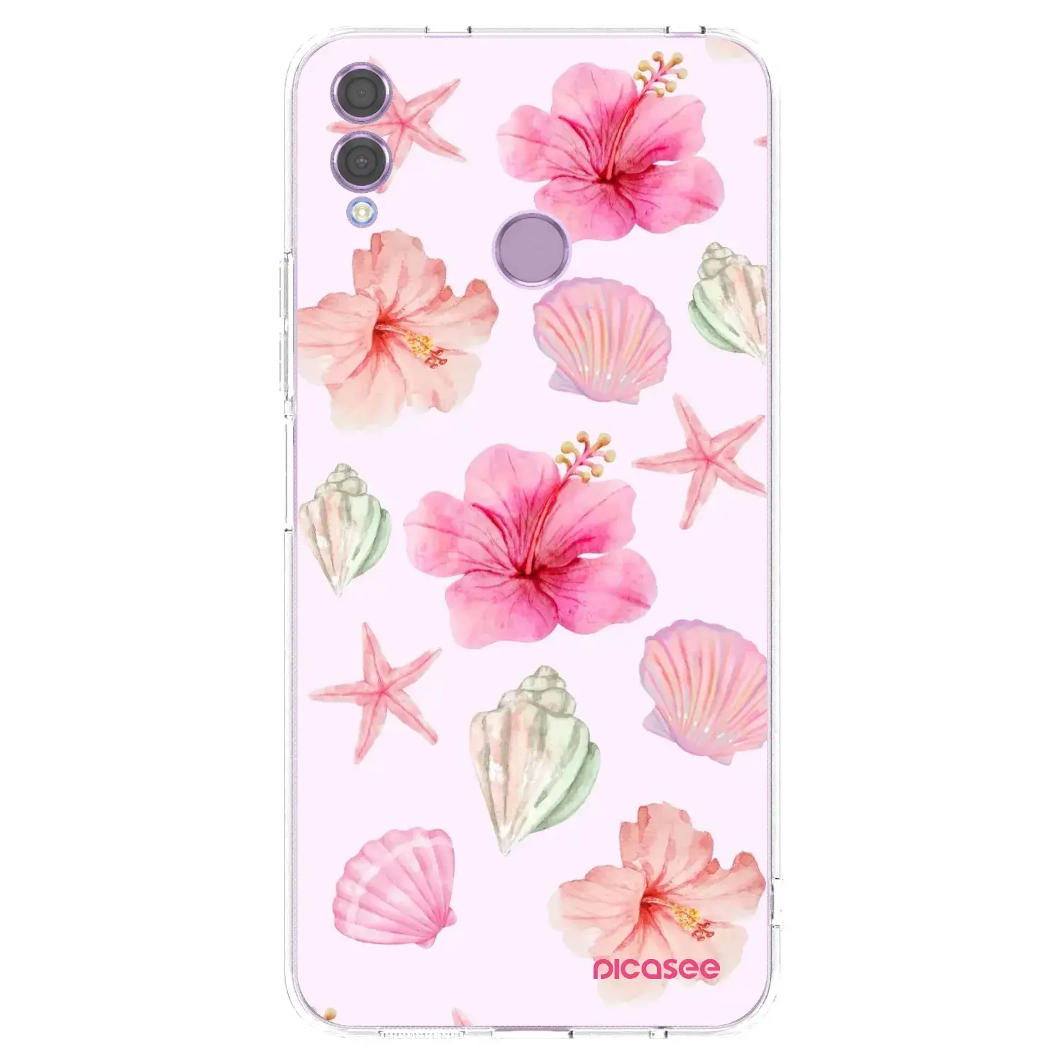 Silikonový průhledný obal pro Honor 8X - Blush Lagoon