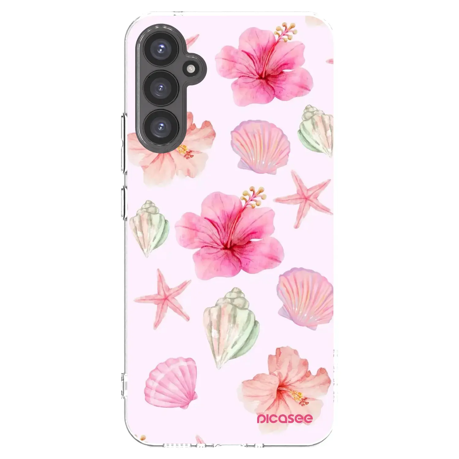 Silikonový průhledný obal pro Samsung Galaxy A34 5G A346B - Blush Lagoon