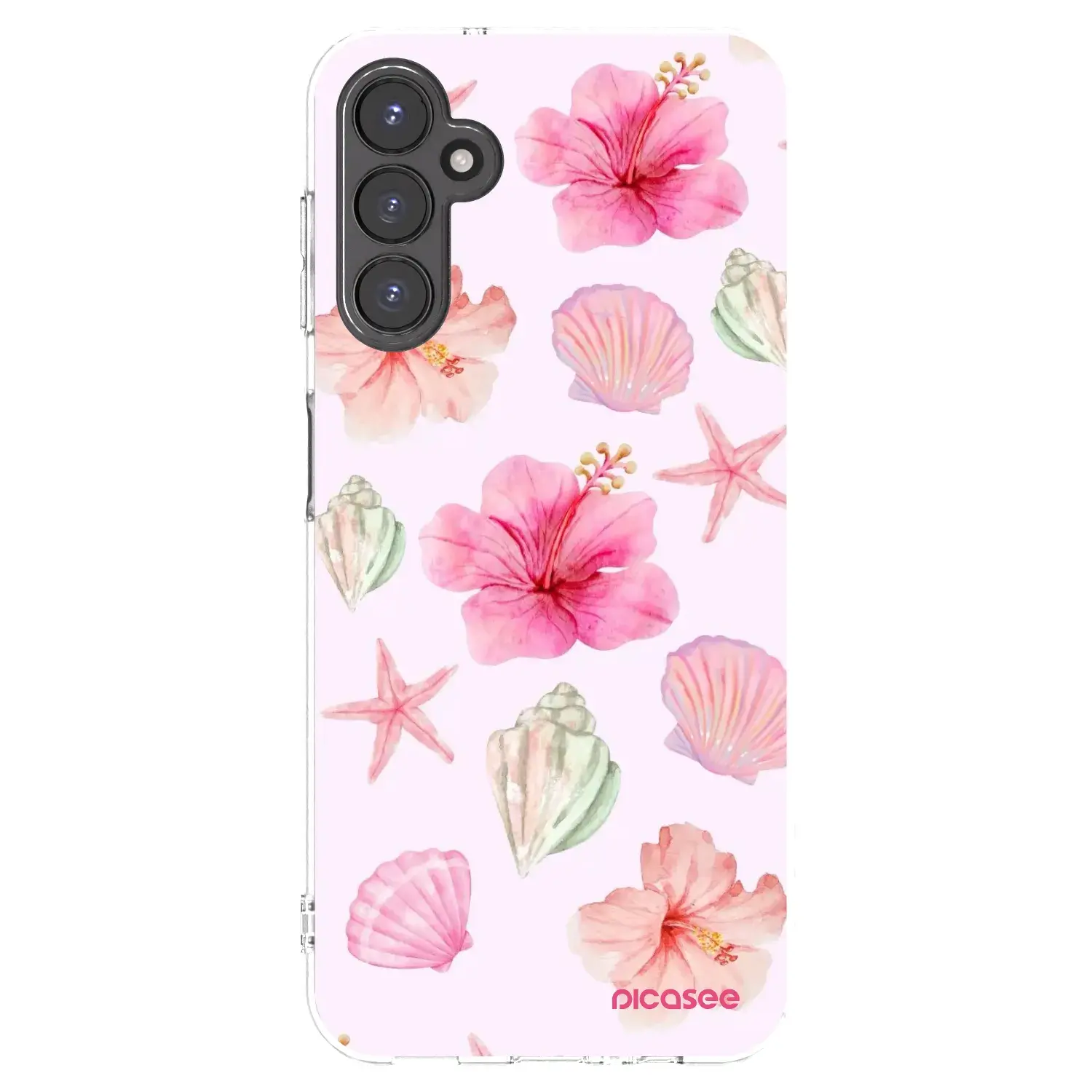 Silikonový průhledný obal pro Samsung Galaxy A14 5G A146P - Blush Lagoon
