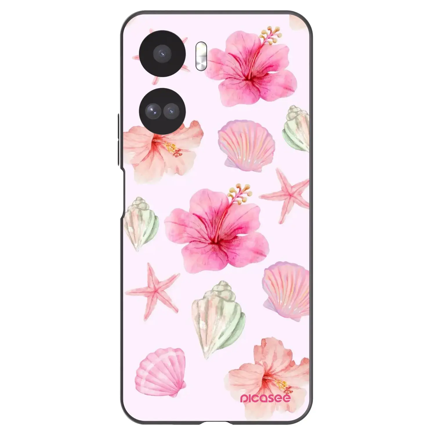 Silikonový černý obal pro Honor 90 Lite 5G - Blush Lagoon
