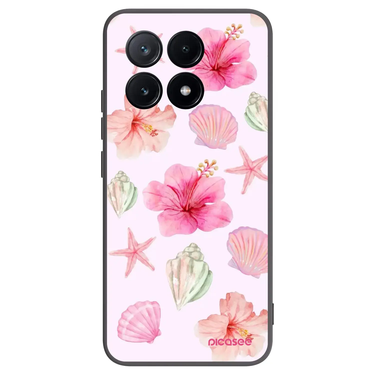 Silikonový černý obal pro Xiaomi Poco X6 Pro - Blush Lagoon