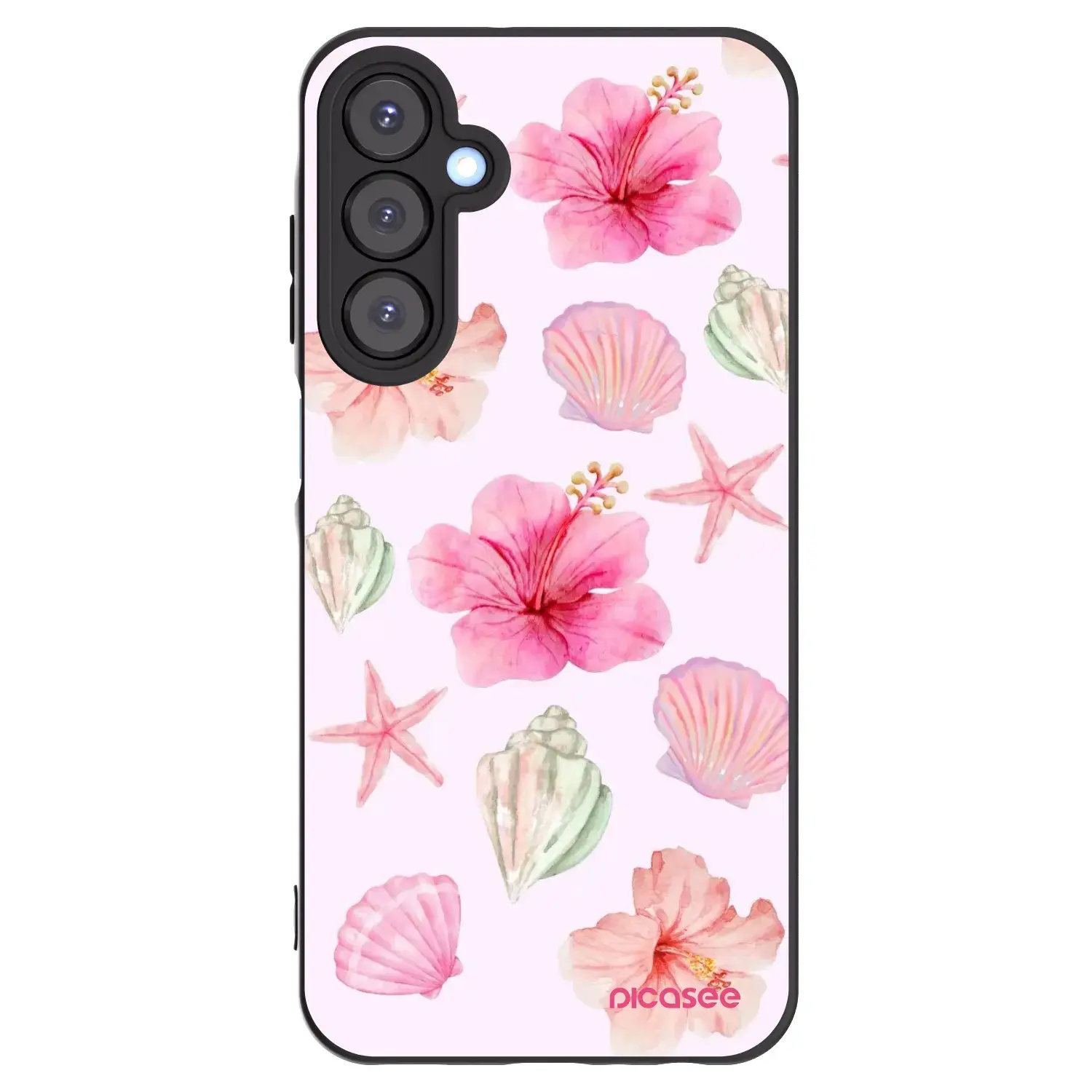 Silikonový černý obal pro Samsung Galaxy A25 A256B 5G - Blush Lagoon