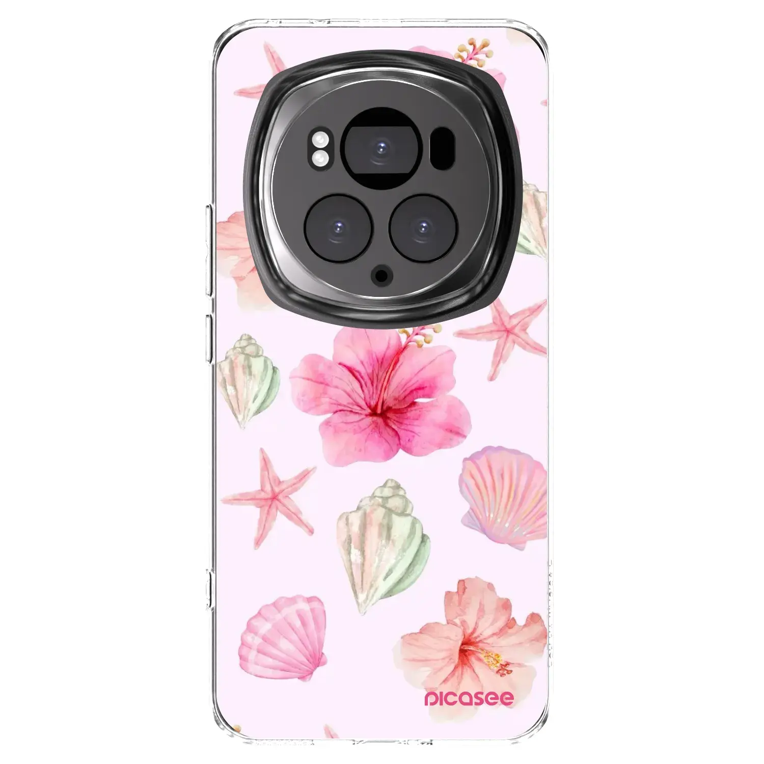 Silikonový průhledný obal pro Honor Magic6 Pro - Blush Lagoon