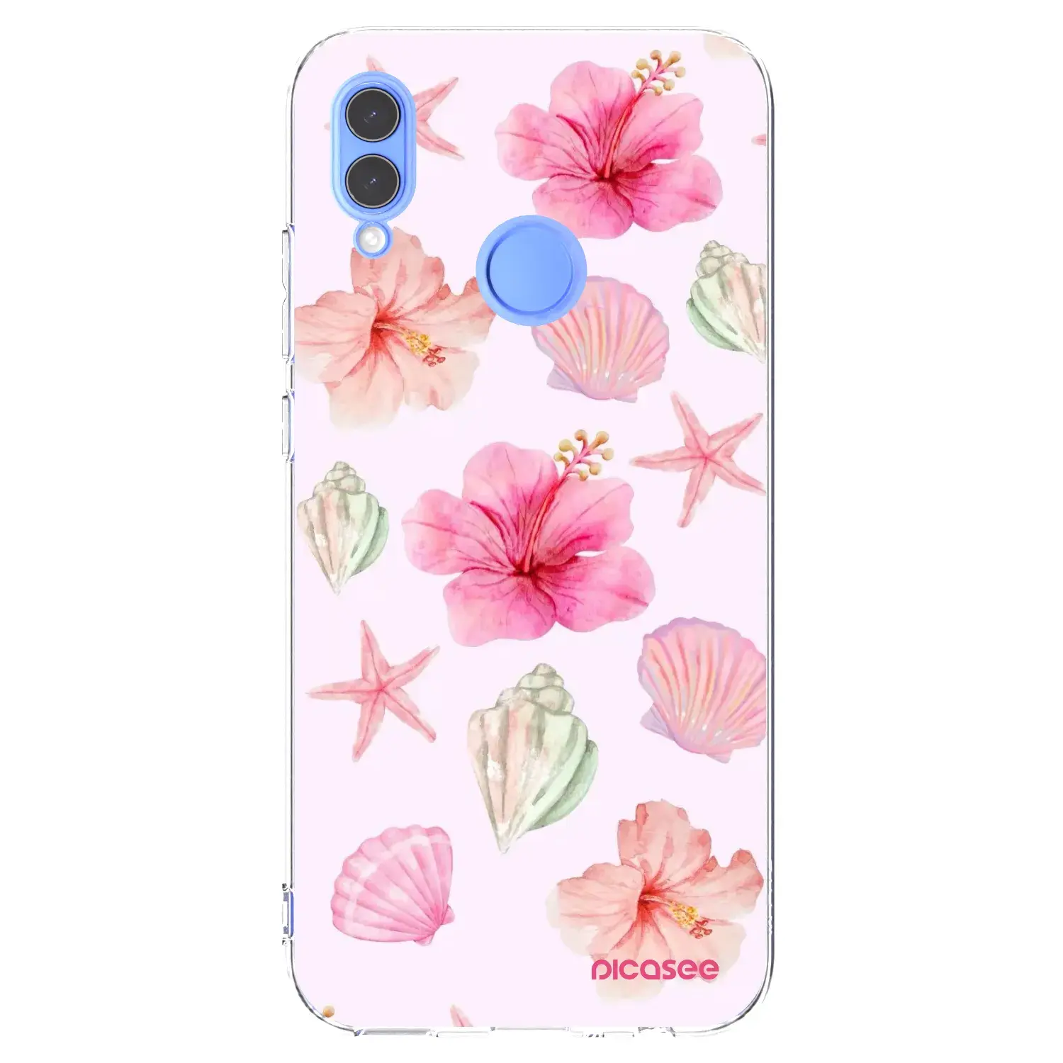 Silikonový průhledný obal pro Honor 10 Lite - Blush Lagoon