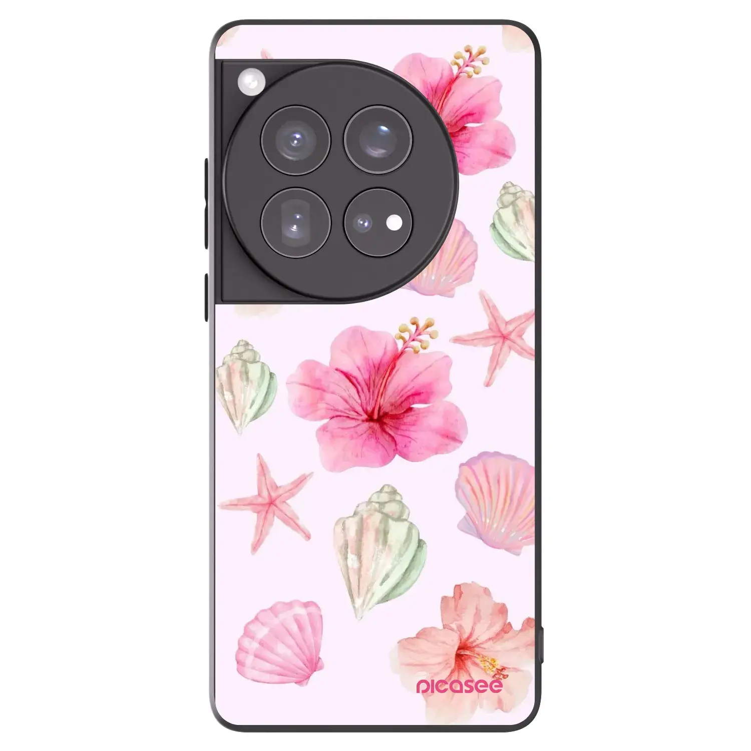 Silikonový černý obal pro OnePlus 12 5G - Blush Lagoon