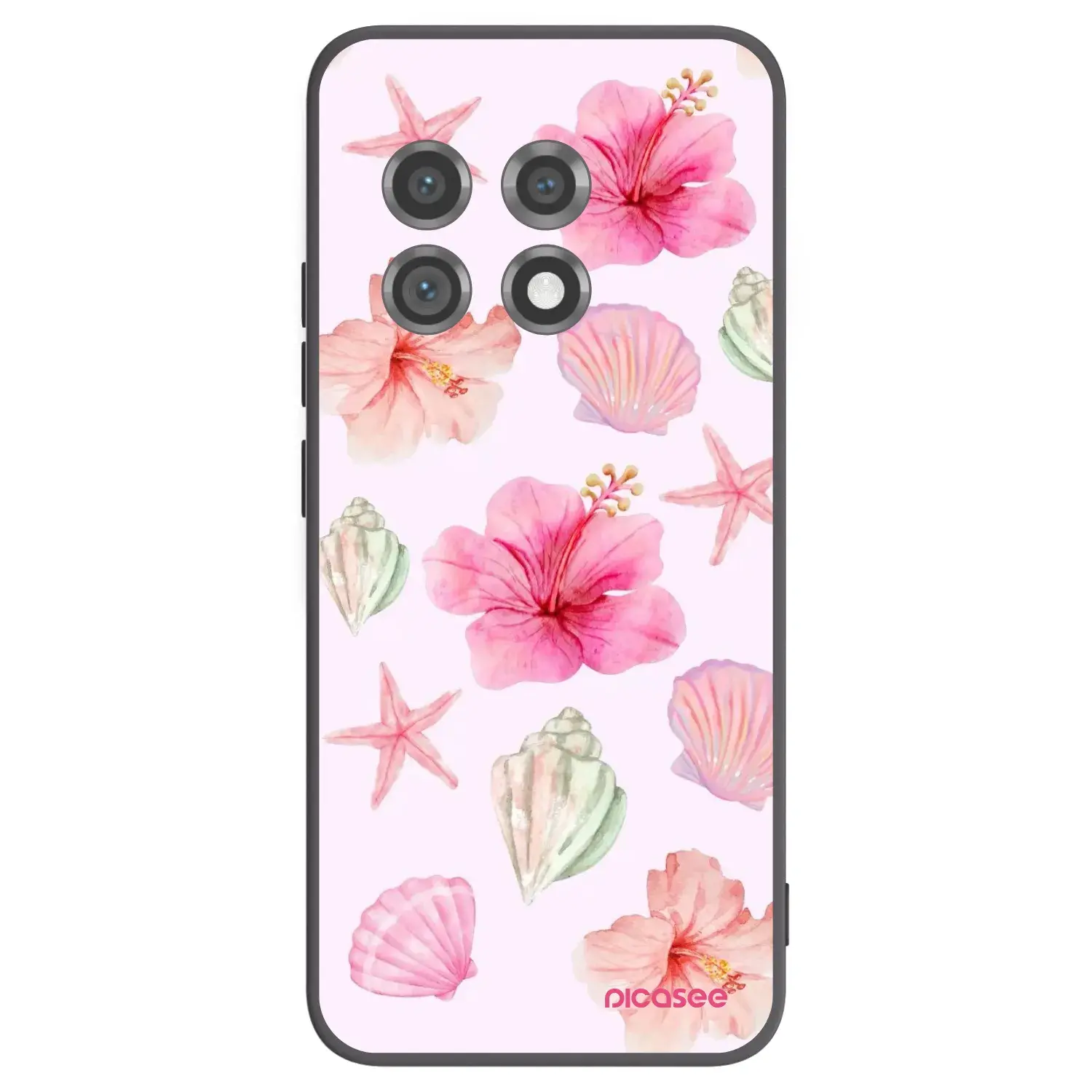 Silikonový černý obal pro OnePlus 11 5G - Blush Lagoon