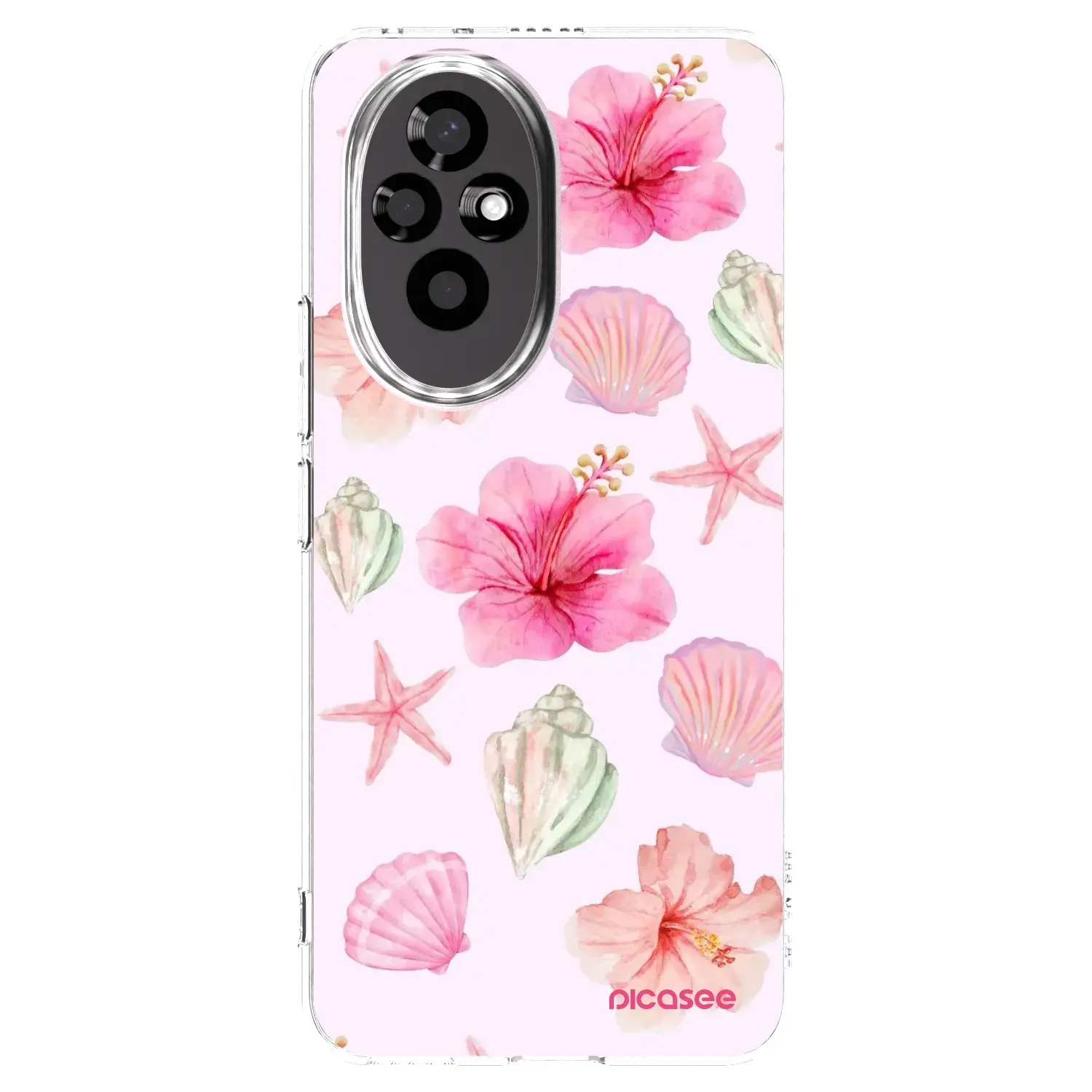 Silikonový průhledný obal pro Honor 200 Pro 5G - Blush Lagoon