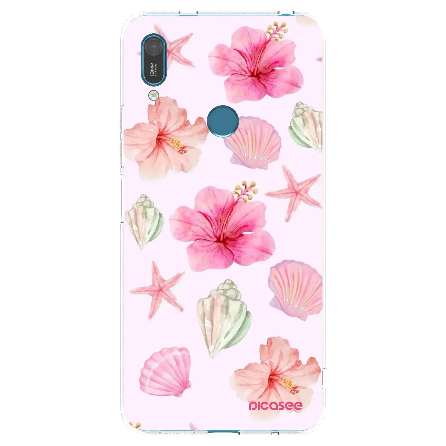 Silikonový průhledný obal pro Huawei Y7 2019 - Blush Lagoon