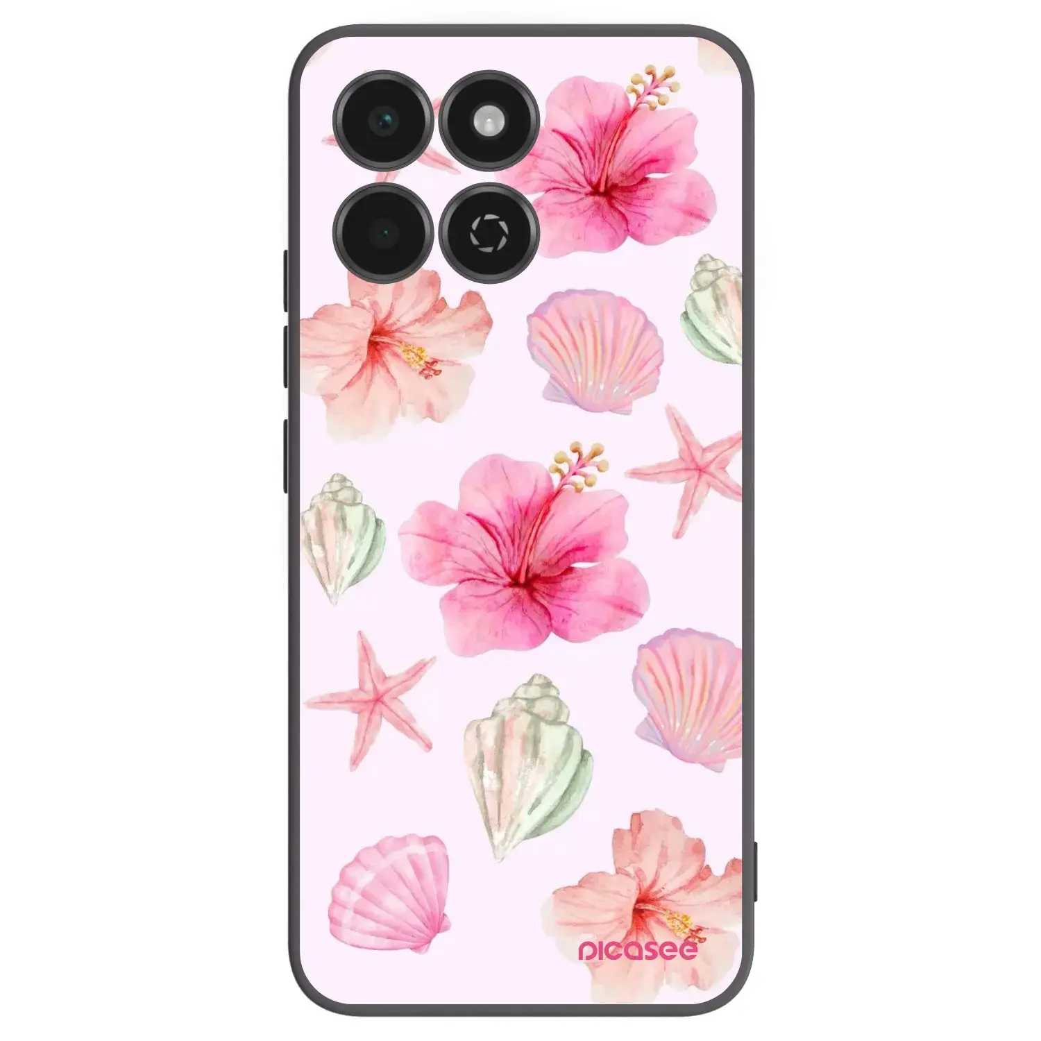 Silikonový černý obal pro Honor 200 Smart 5G - Blush Lagoon
