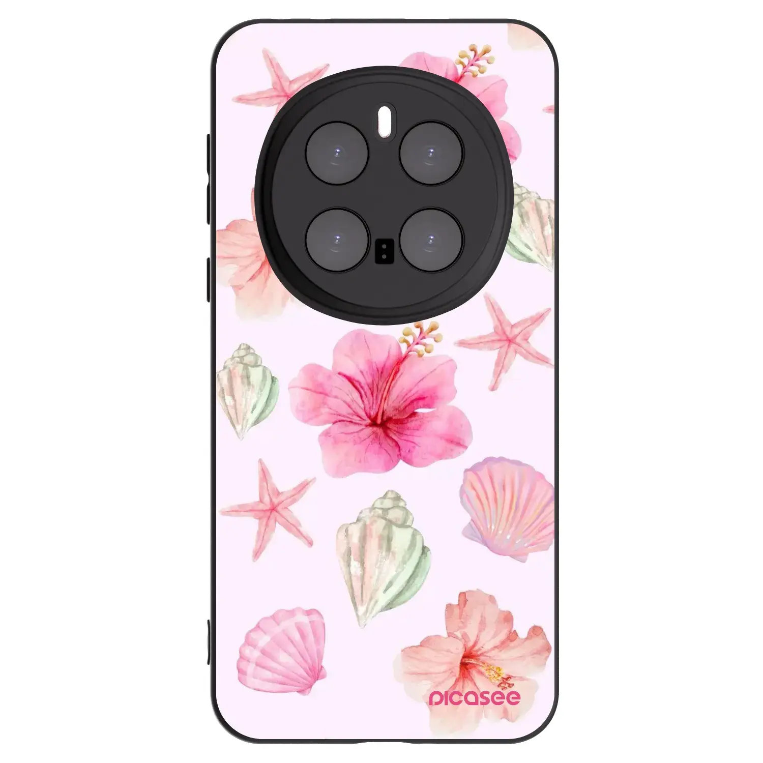 Silikonový černý obal pro Honor Magic7 Pro 5G - Blush Lagoon