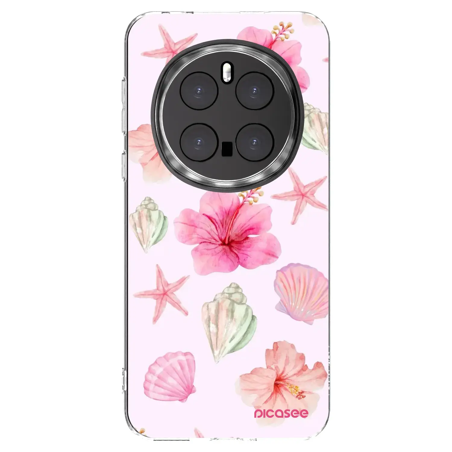 Silikonový průhledný obal pro Honor Magic7 Pro 5G - Blush Lagoon