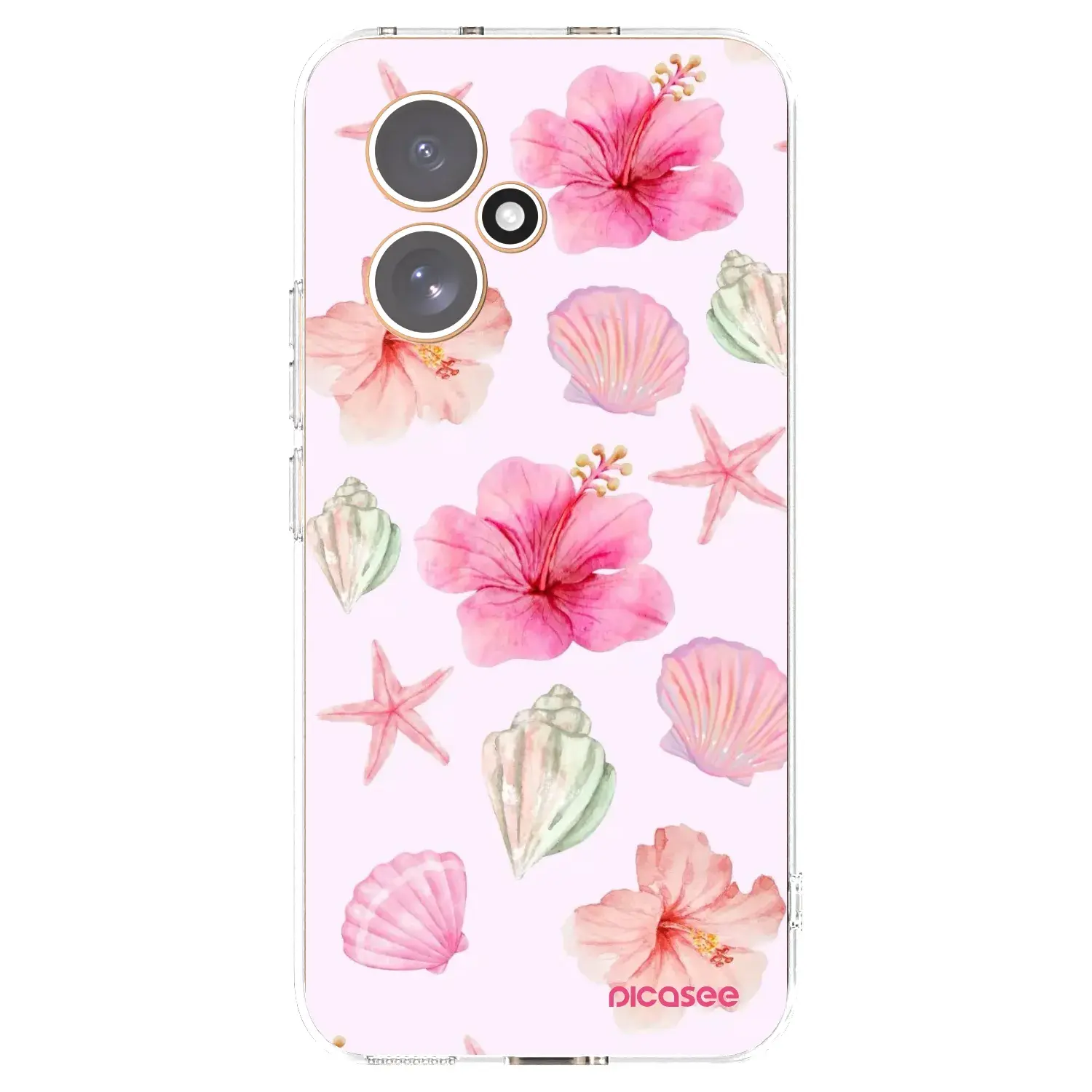 Silikonový průhledný obal pro Honor 400 5G - Blush Lagoon
