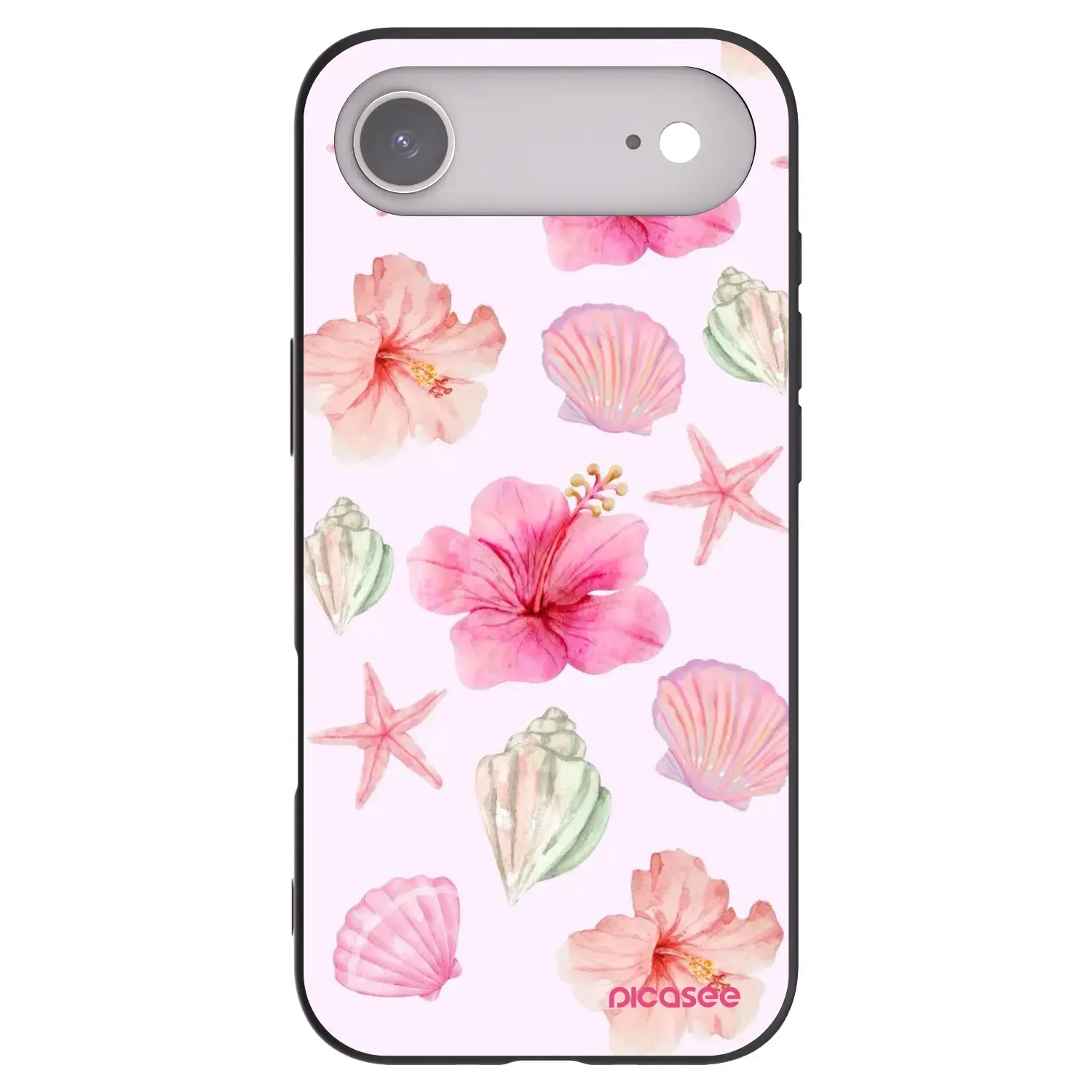 Silikonový černý obal pro Apple iPhone Air - Blush Lagoon