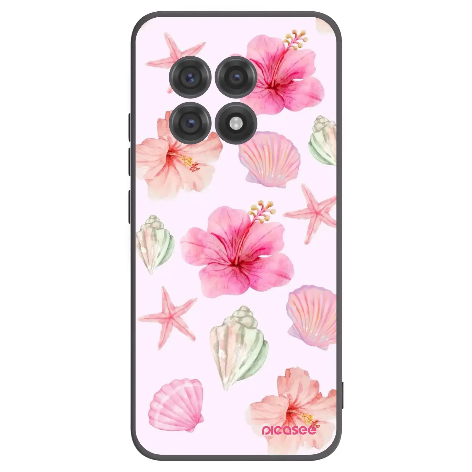 Silikonový černý obal pro OnePlus 13R 5G - Blush Lagoon