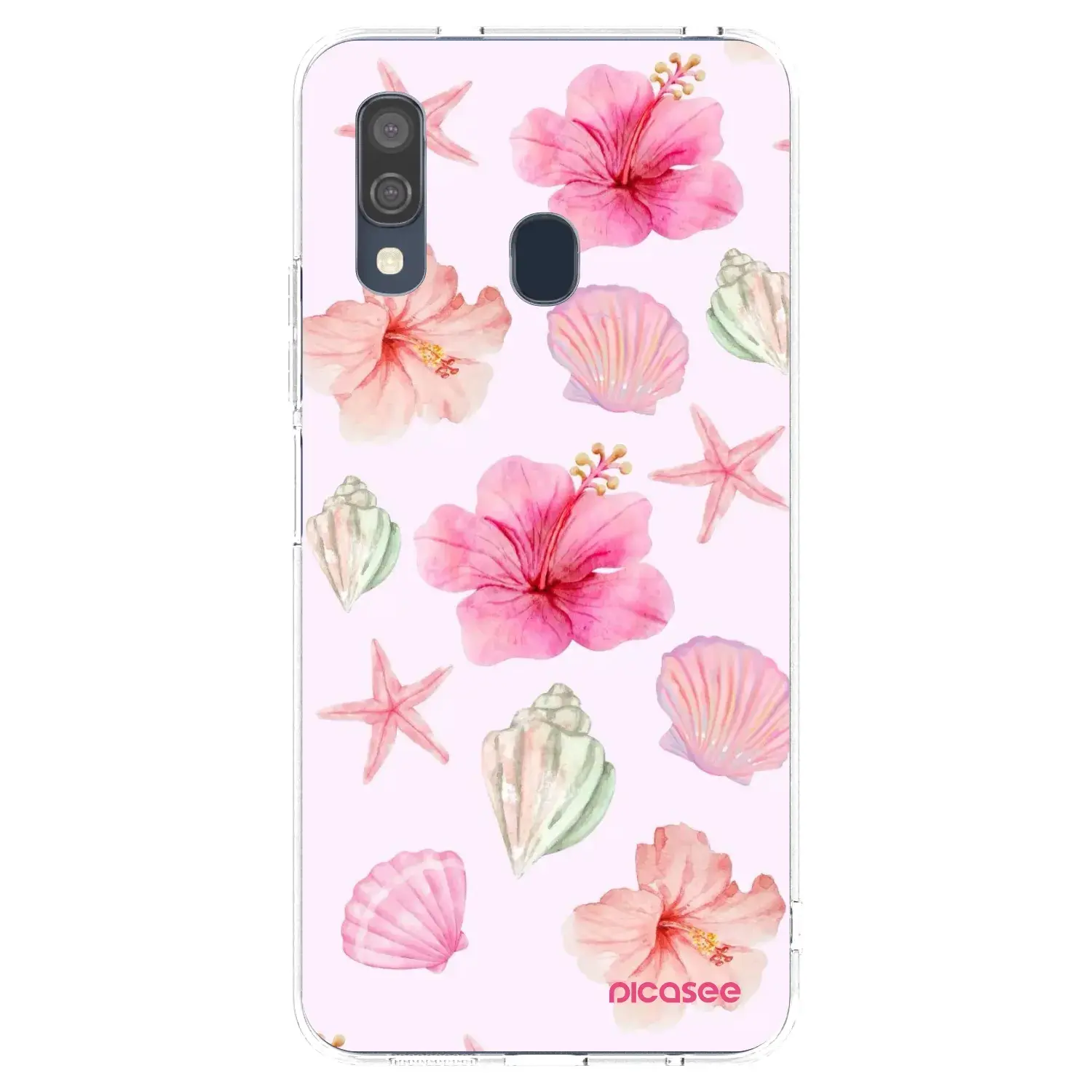 Silikonový průhledný obal pro Samsung Galaxy A40 A405F - Blush Lagoon
