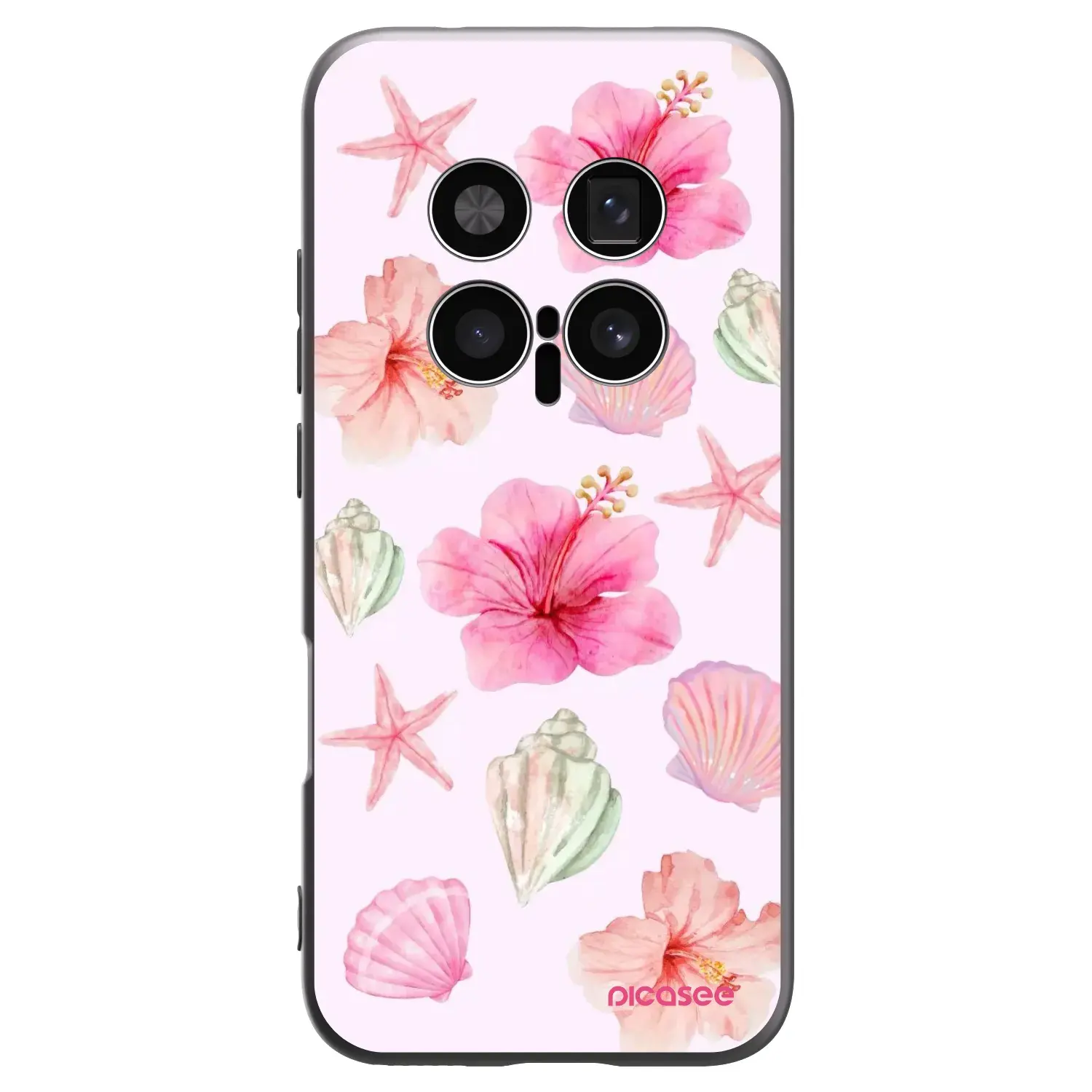 Silikonový černý obal pro Honor Magic8 Pro 5G - Blush Lagoon