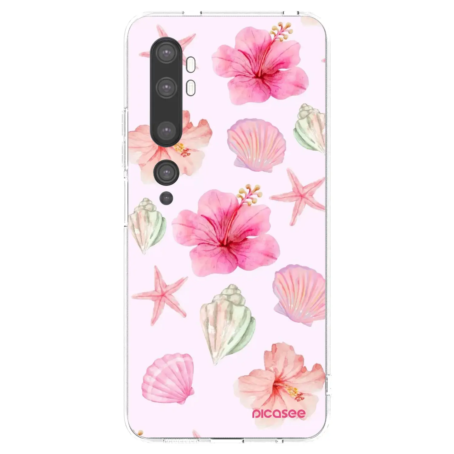 Silikonový průhledný obal pro Xiaomi Mi Note 10 (Pro) - Blush Lagoon