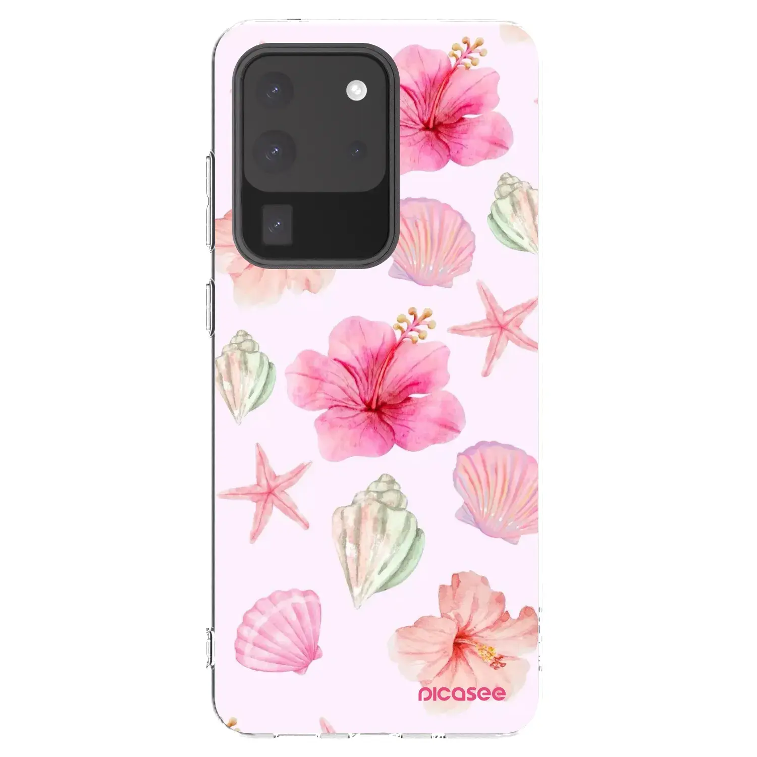Silikonový průhledný obal pro Samsung Galaxy S20 Ultra 5G G988F - Blush Lagoon
