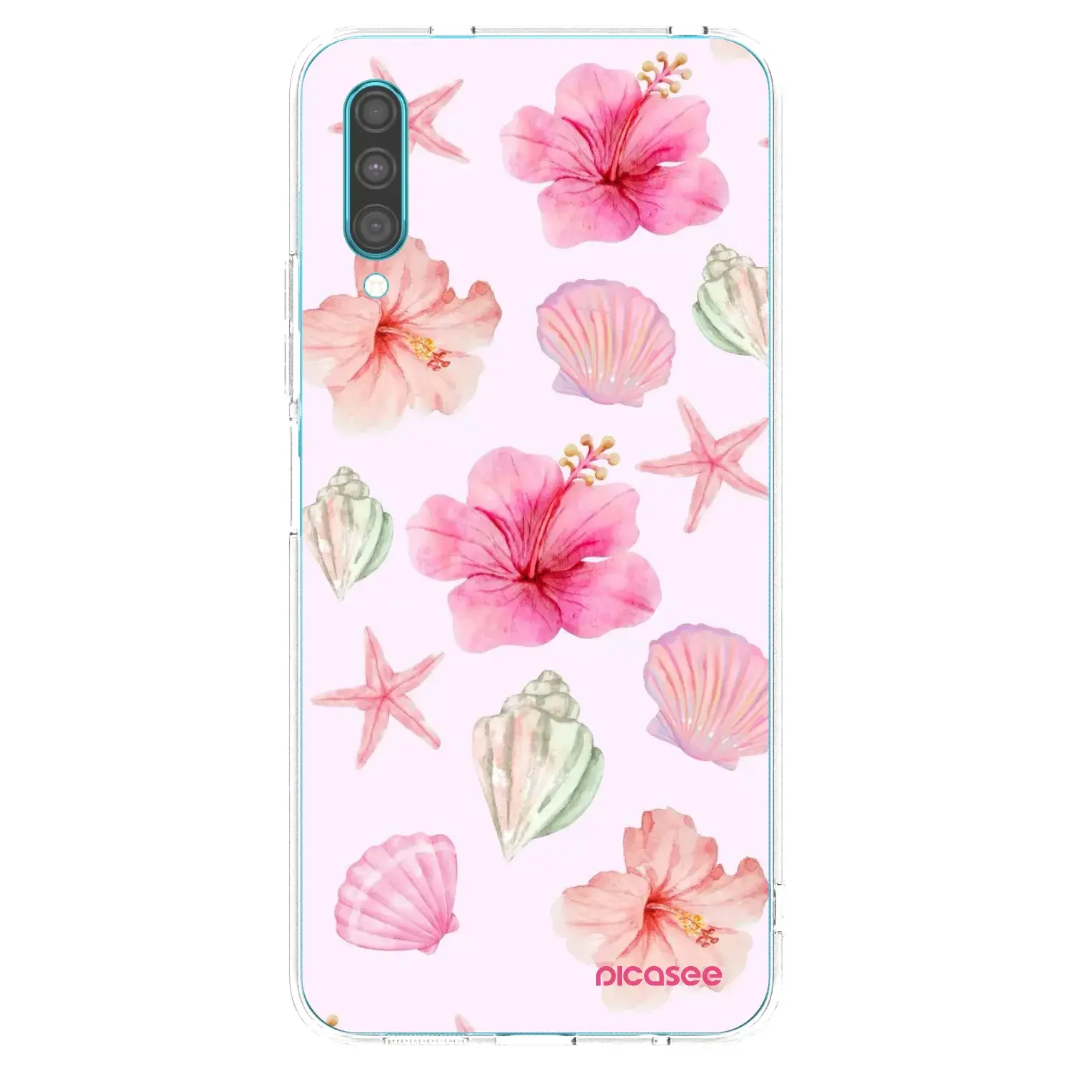 Silikonový průhledný obal pro Samsung Galaxy A30s A307F - Blush Lagoon