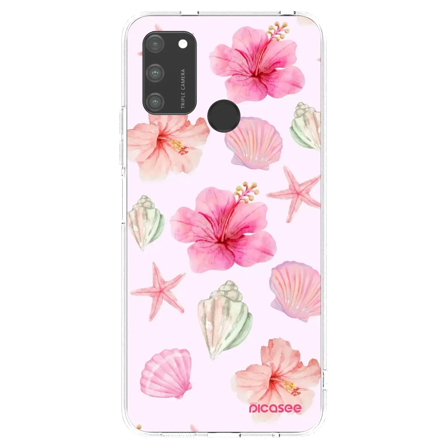 Silikonový průhledný obal pro Honor 9A - Blush Lagoon